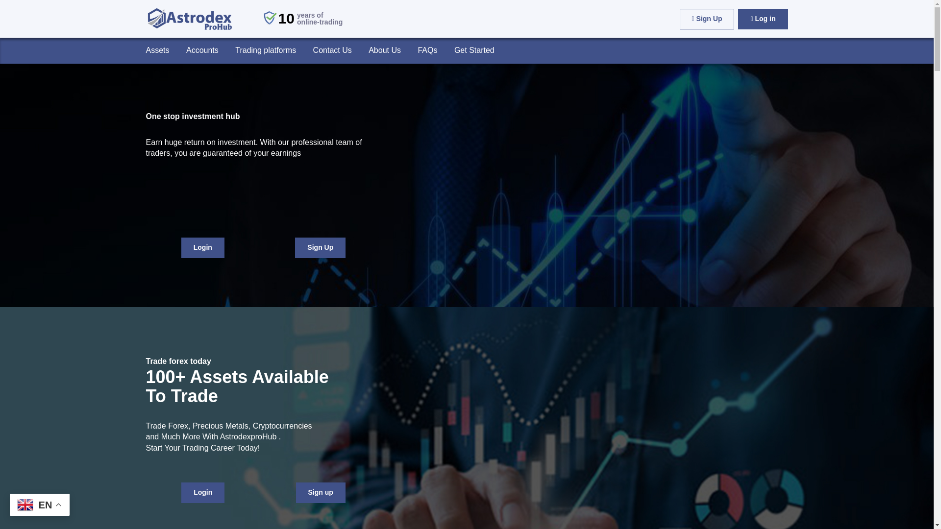 website screenshot of https://astrodexprohub.com/