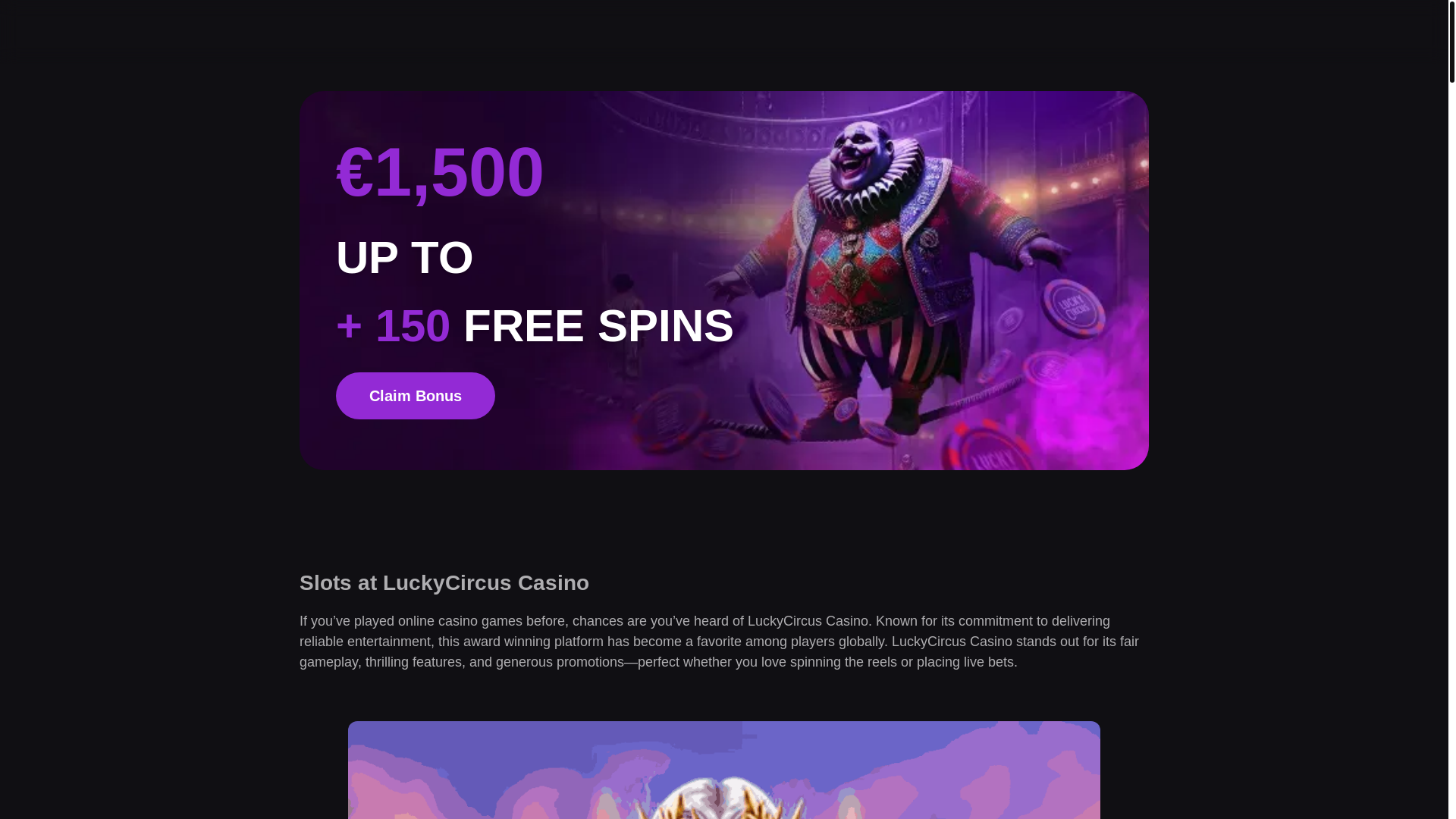 website screenshot of https://lucky-circus-casinoluckycircusnet.pages.dev/