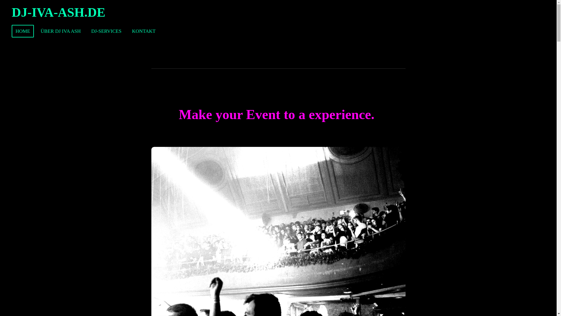 website screenshot of https://dj-iva-ash.de/