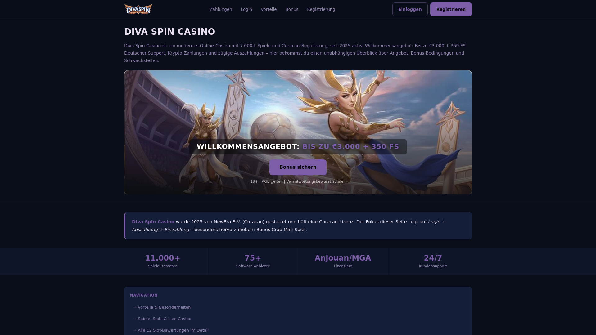 website screenshot of https://diva-spin-casino-de.pages.dev/