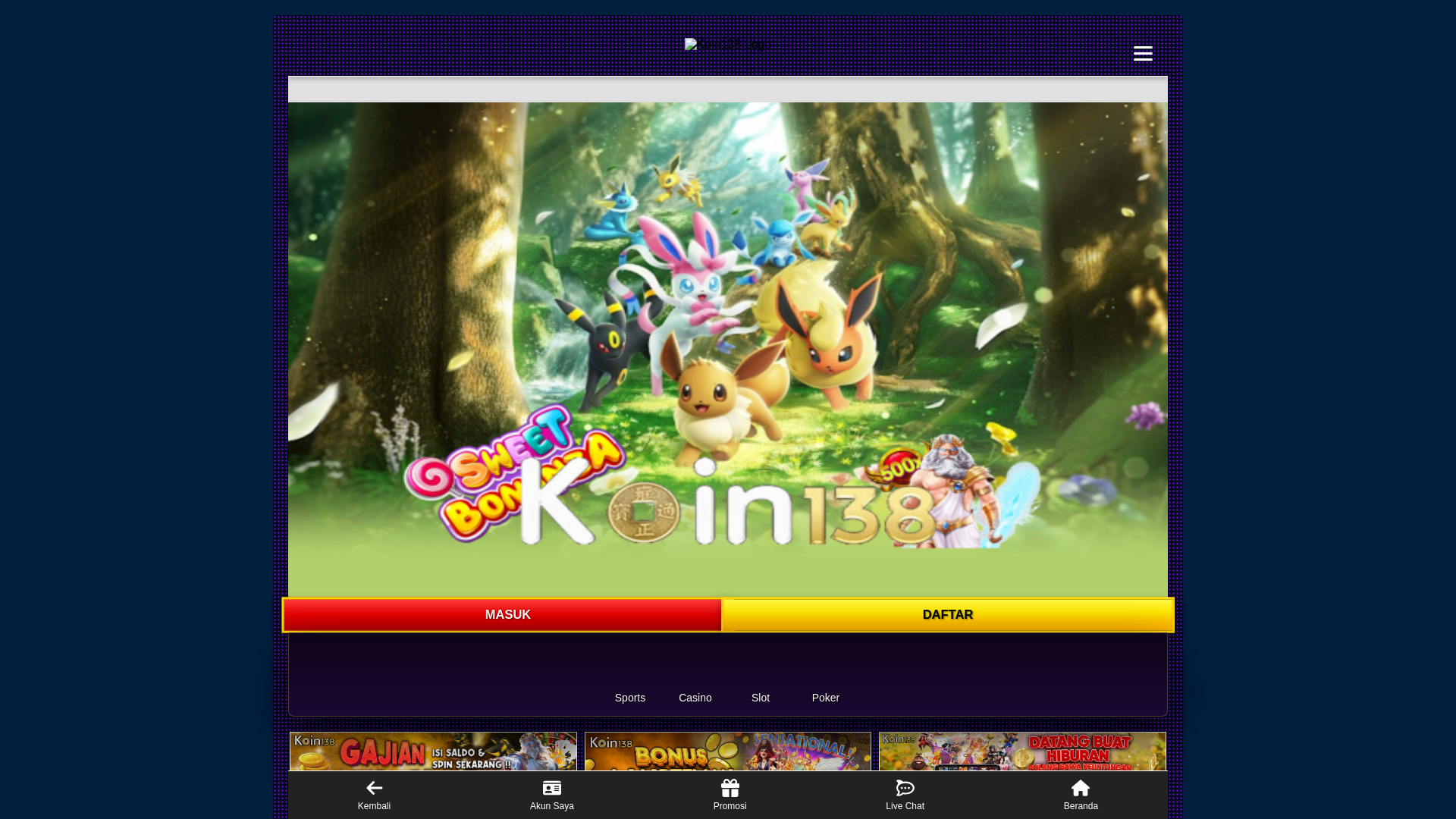 website screenshot of https://pelatangpeletung.pages.dev/
