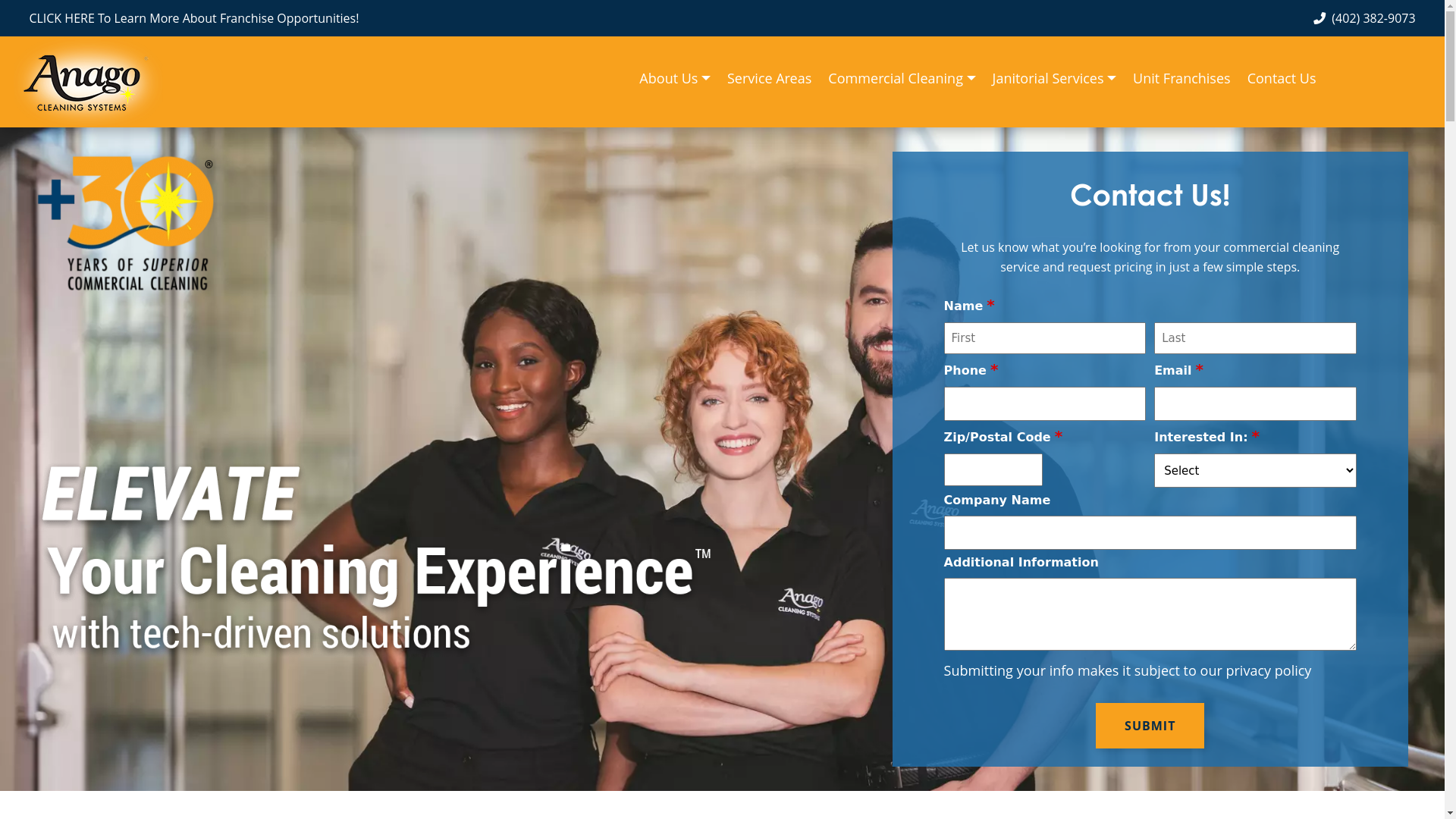 website screenshot of https://anagofaciltycarenebraska.com/
