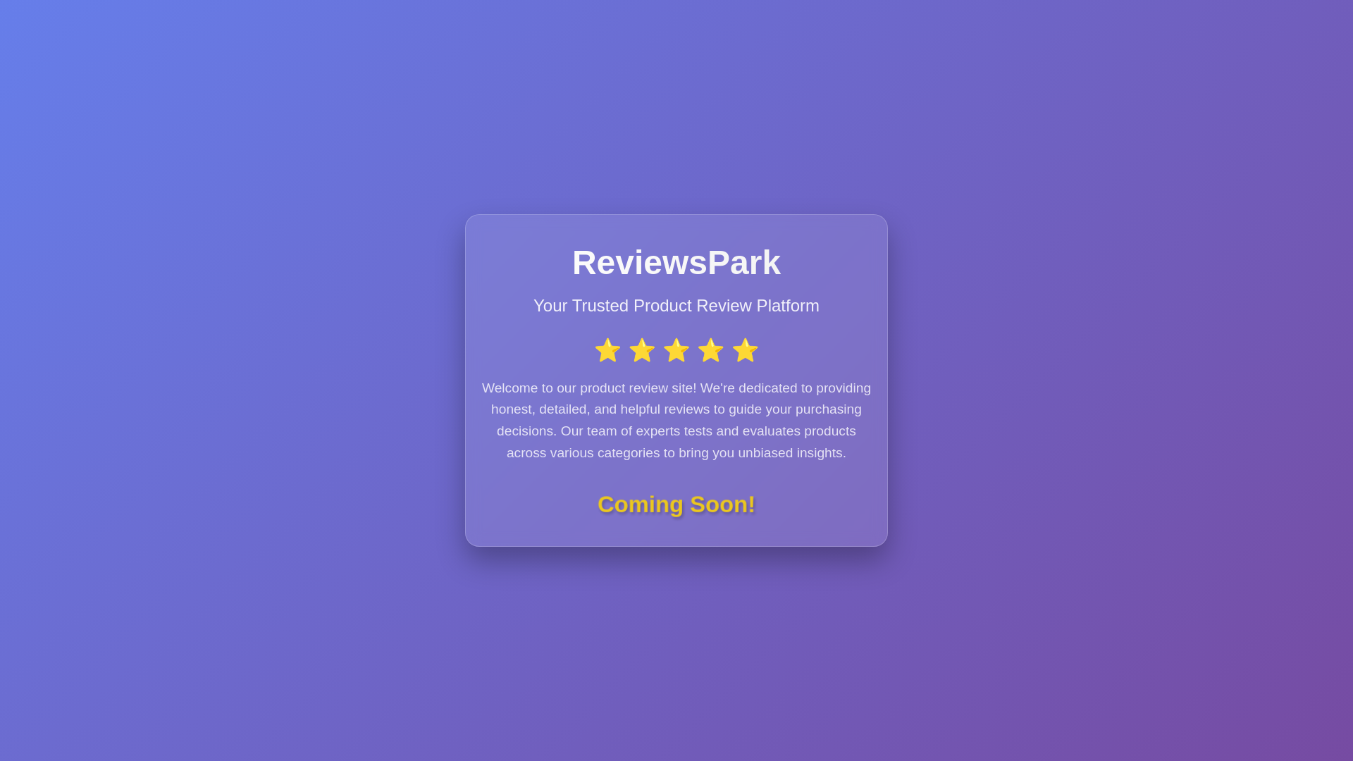 website screenshot of https://reviewspark.shop/