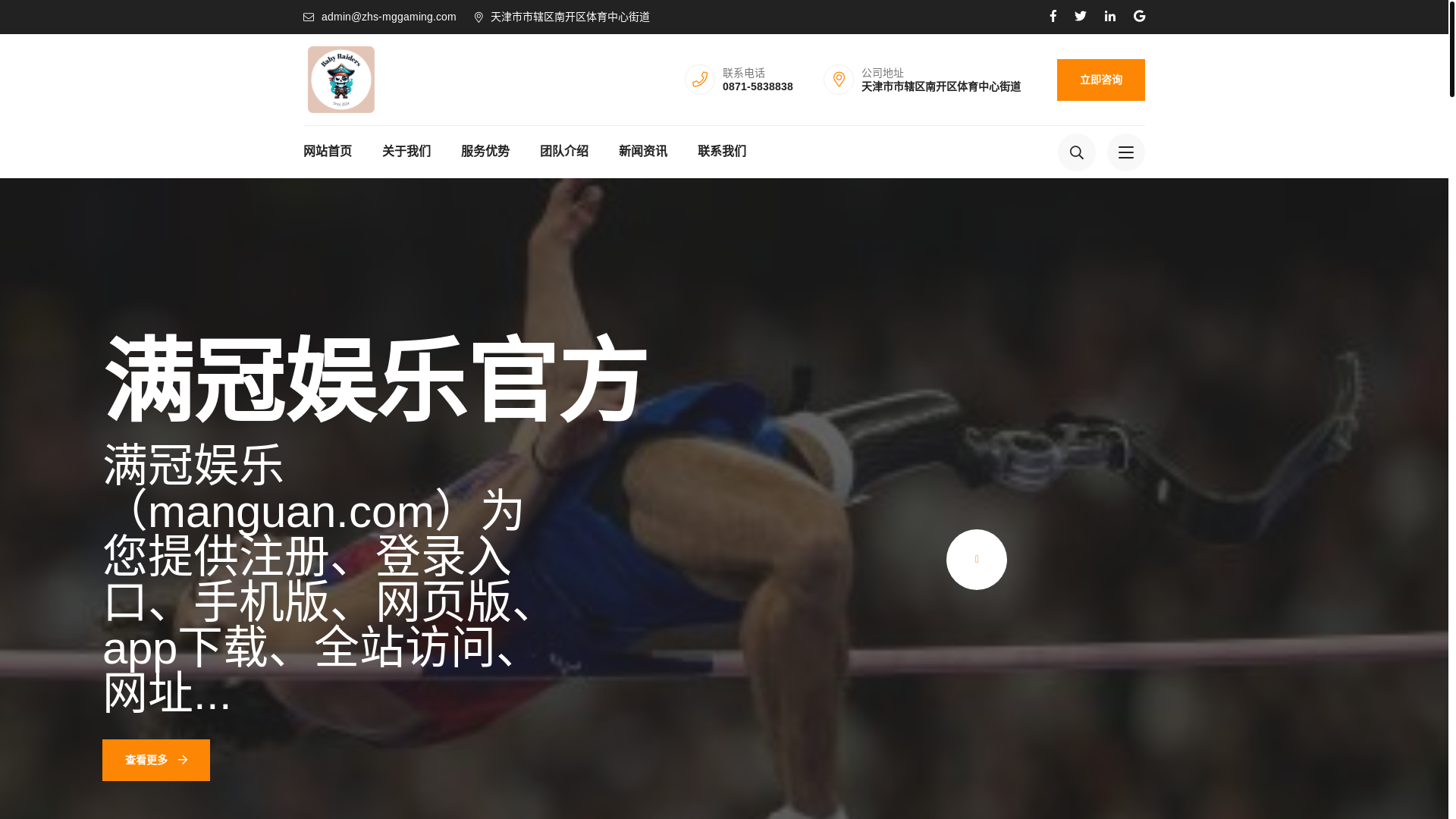 website screenshot of https://zhs-mggaming.com/