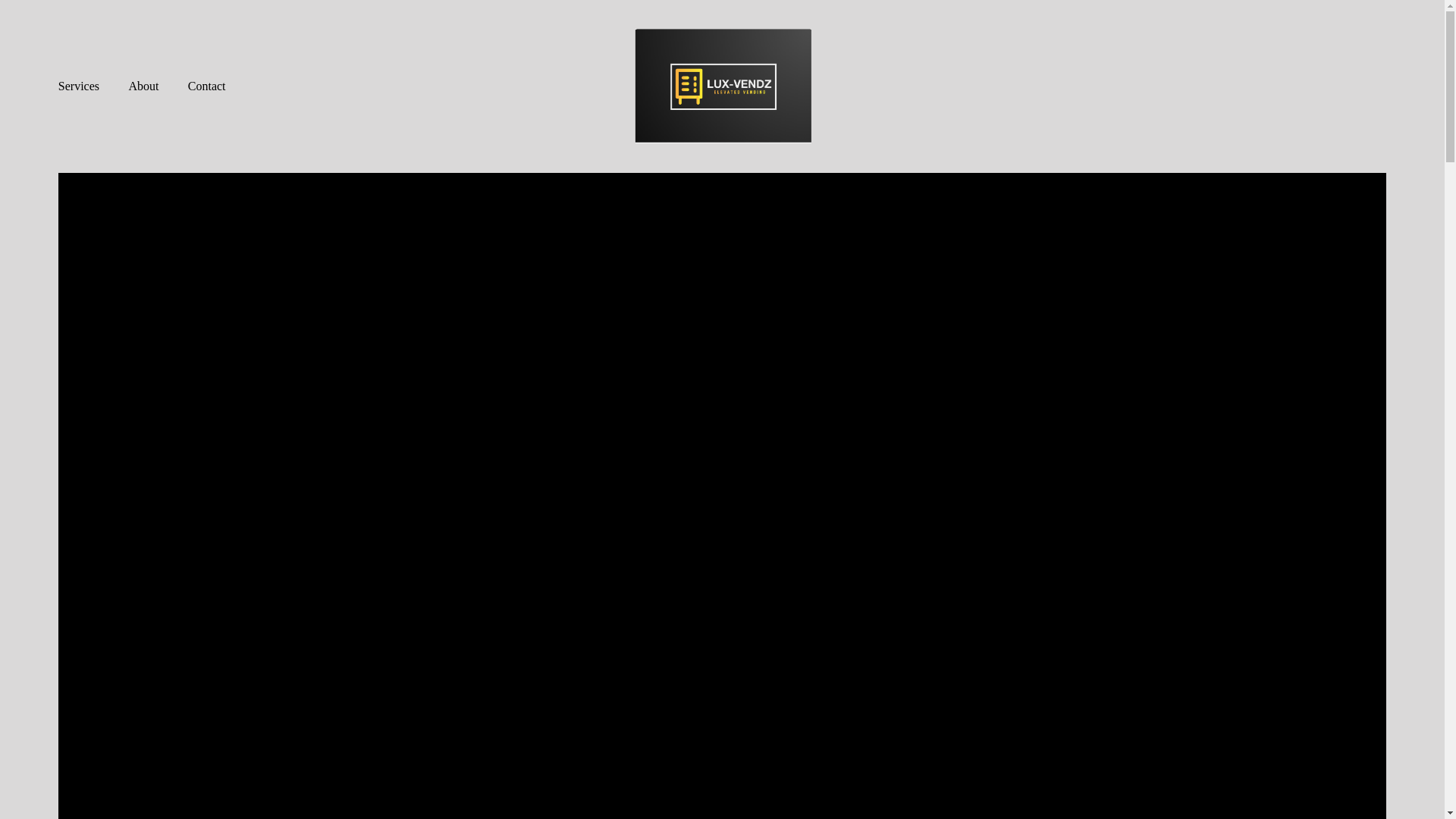 website screenshot of https://luxvendz.com/