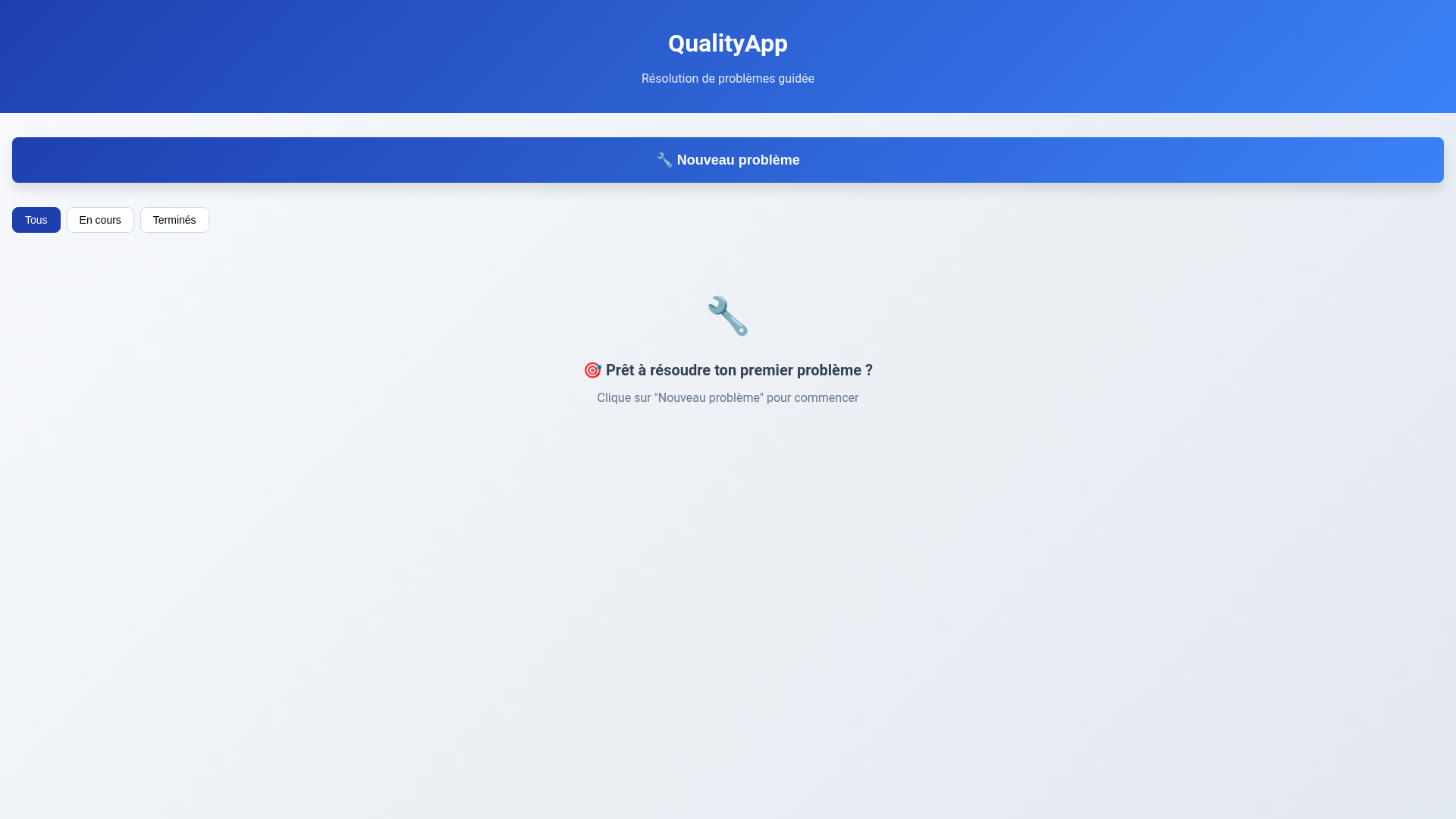 website screenshot of https://qualityapp.pages.dev/
