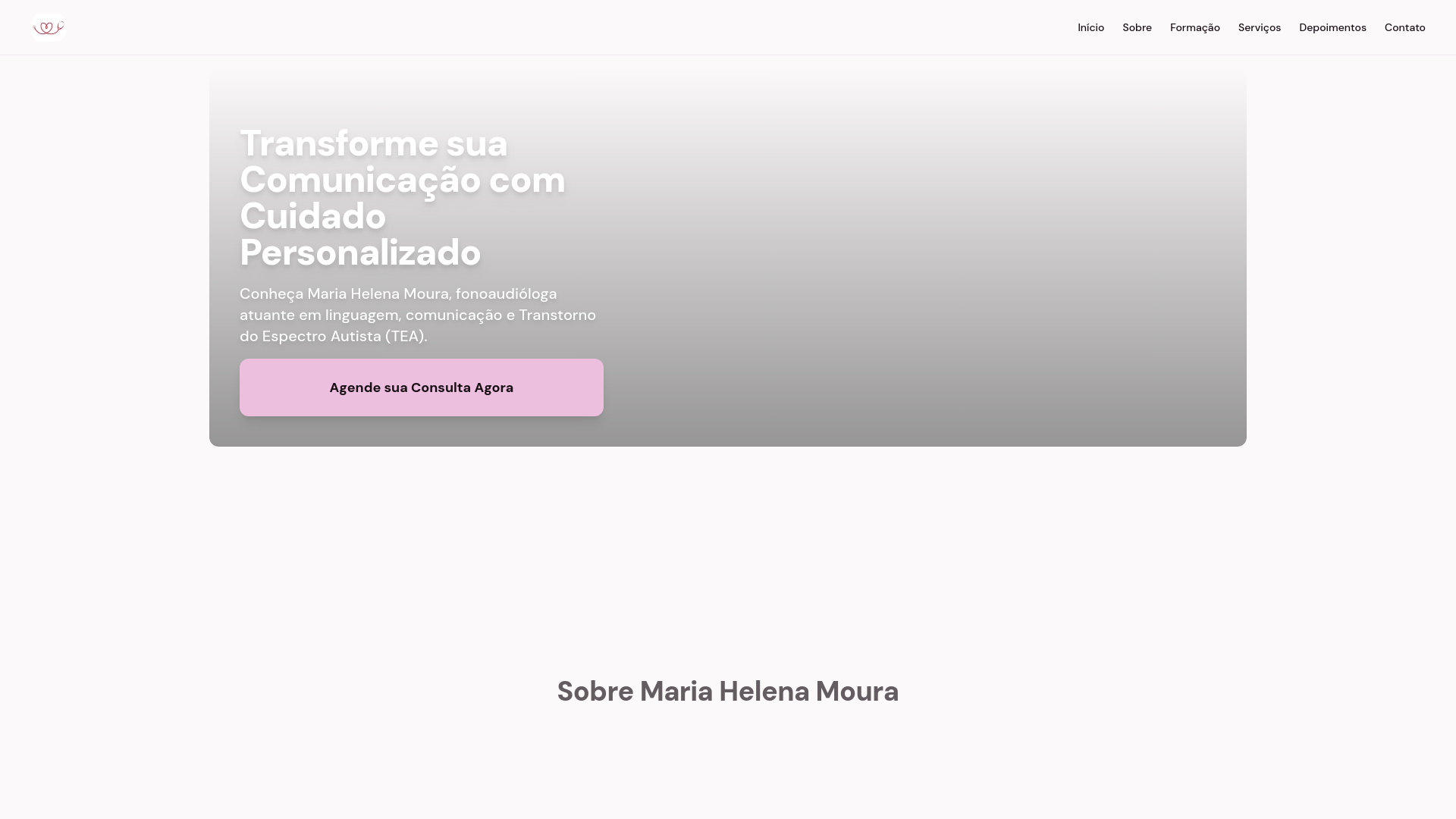 website screenshot of https://fgamariahelenamoura.com.br/