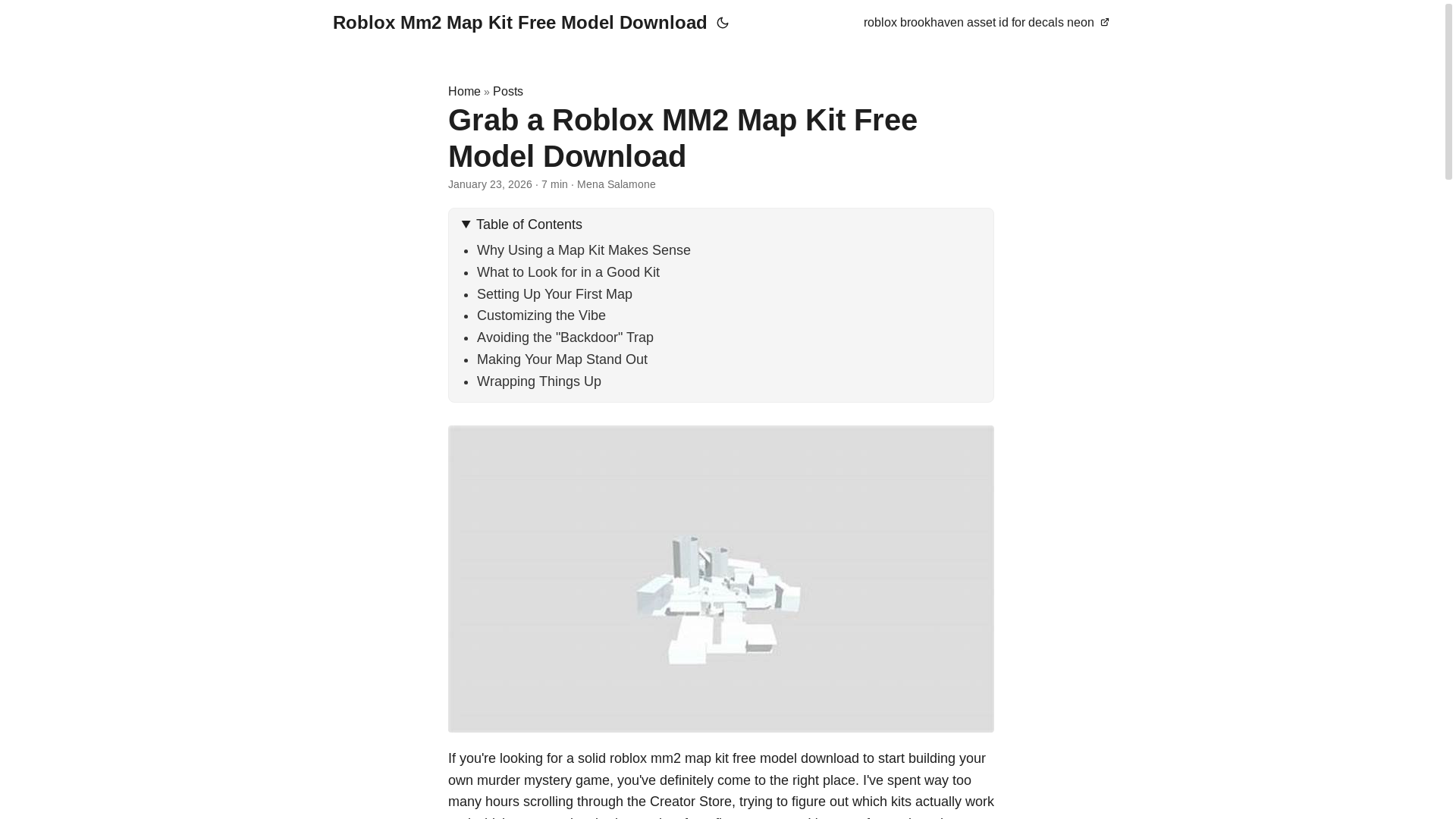 website screenshot of https://roblox-mm2-map-kit-free-model-download.pages.dev/