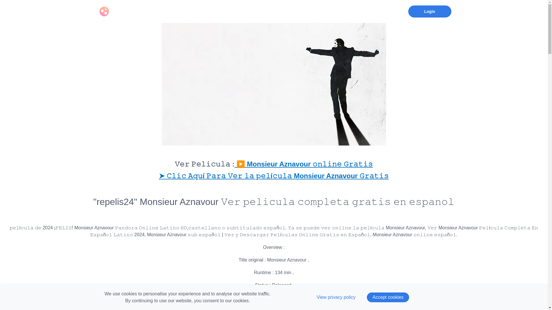 website screenshot of https://pelisplus2vermonsieuraznavourpelicula.graphy.com/