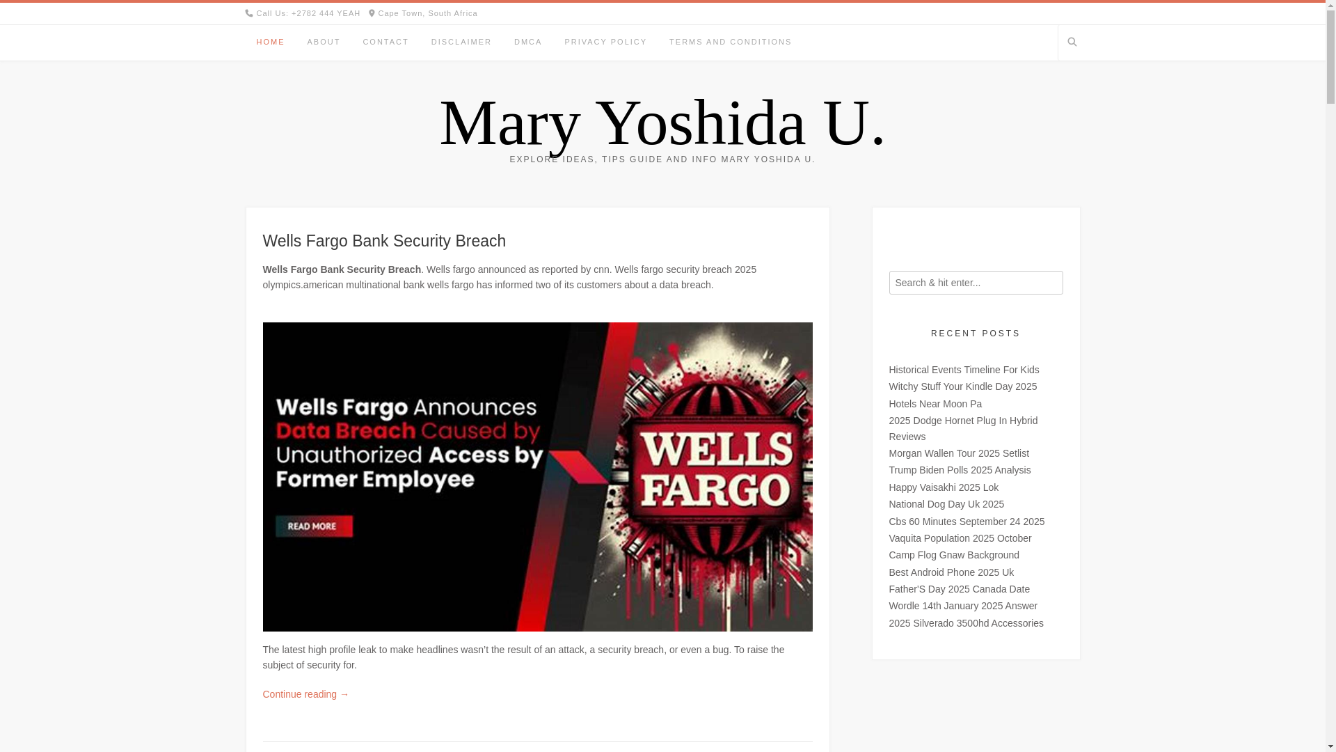 website screenshot of https://maryyoshidau.pages.dev/