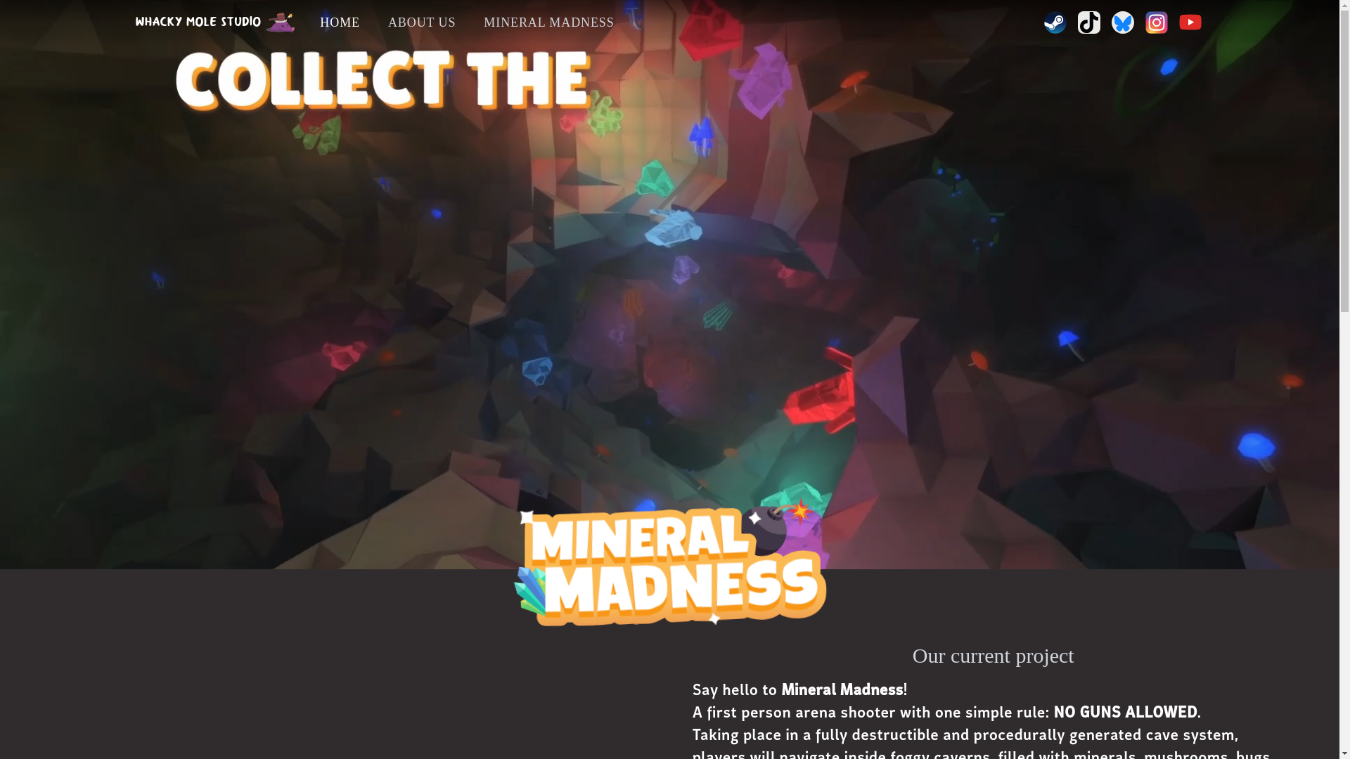 website screenshot of https://whackymolewebsite.pages.dev/