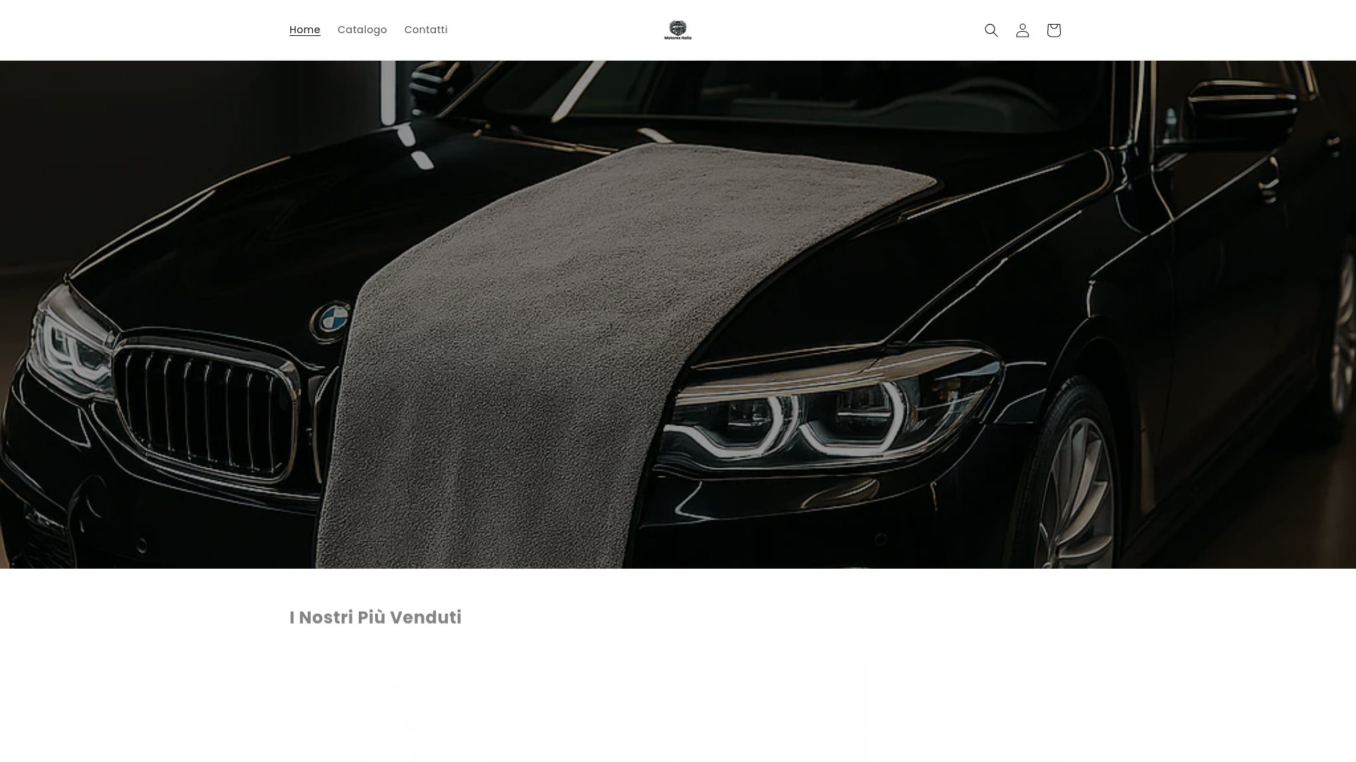 website screenshot of https://motorexitalia.shop/