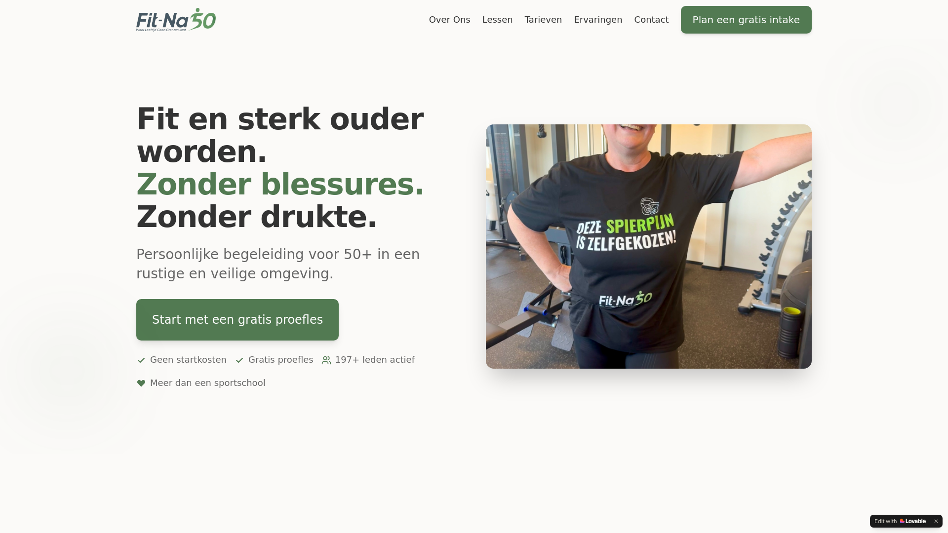 website screenshot of https://startfitna50.nl/