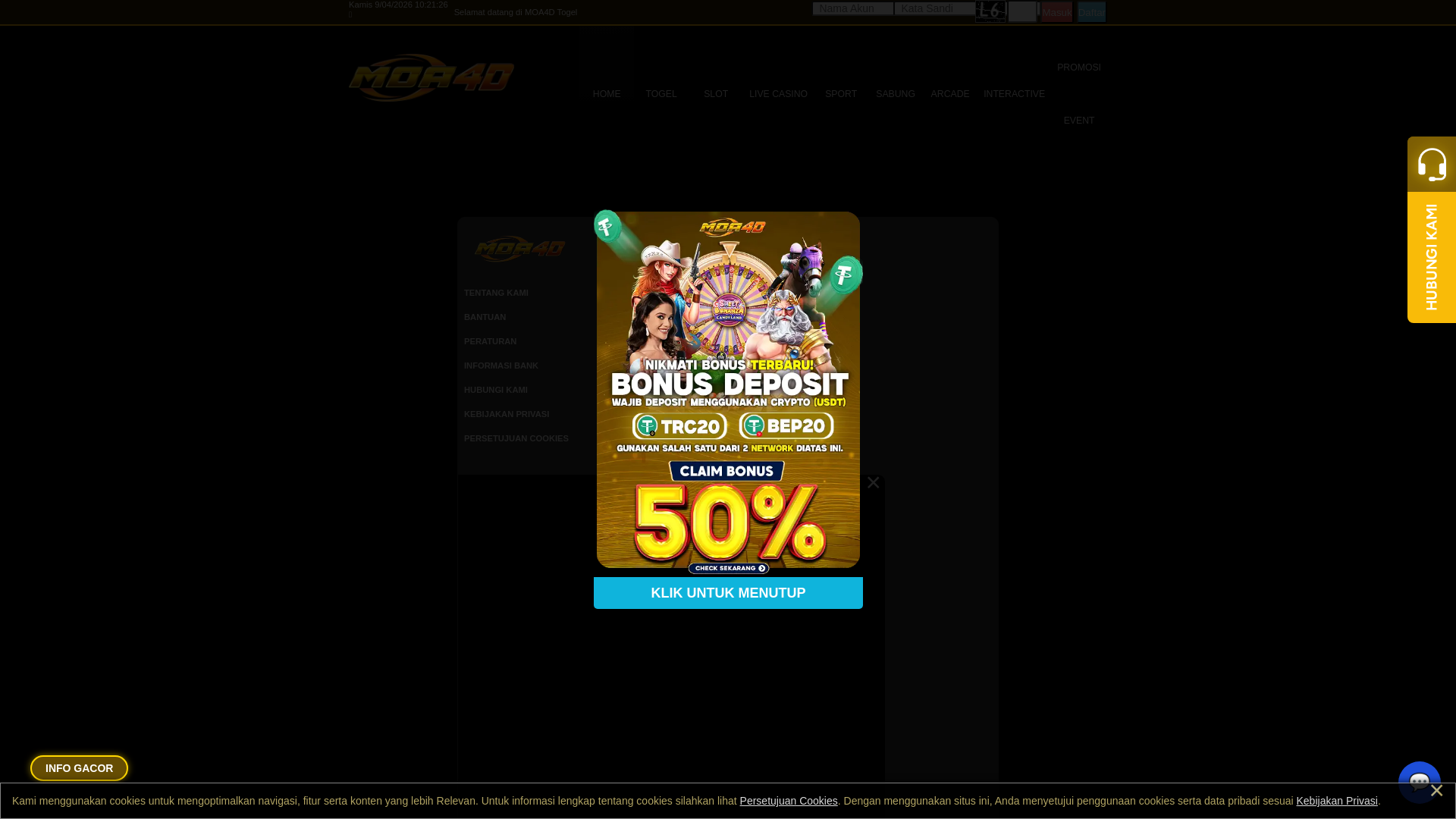 website screenshot of https://moa4daeon.com/