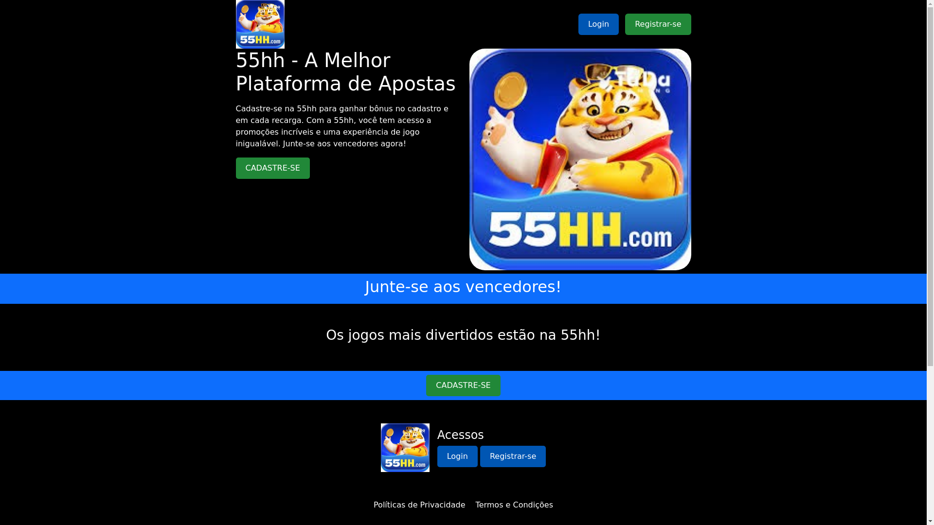website screenshot of https://55hhapp.com/
