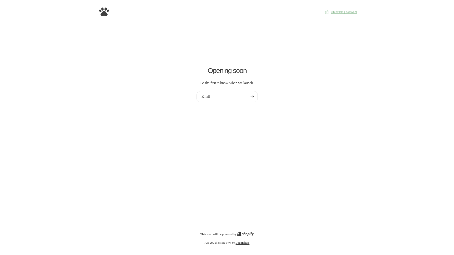 website screenshot of https://shophushtail.com/