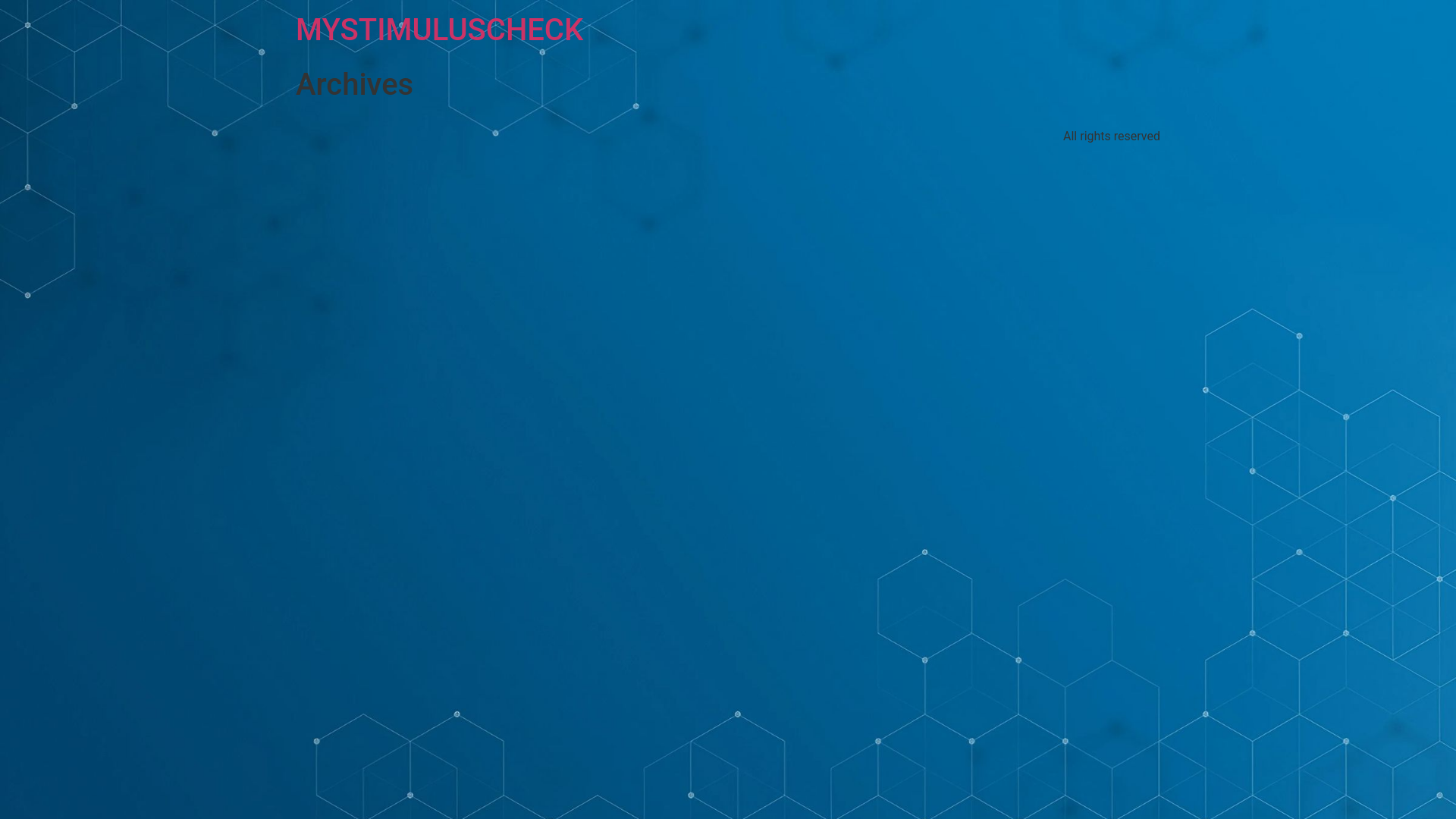 website screenshot of https://mystimuluscheck.site/