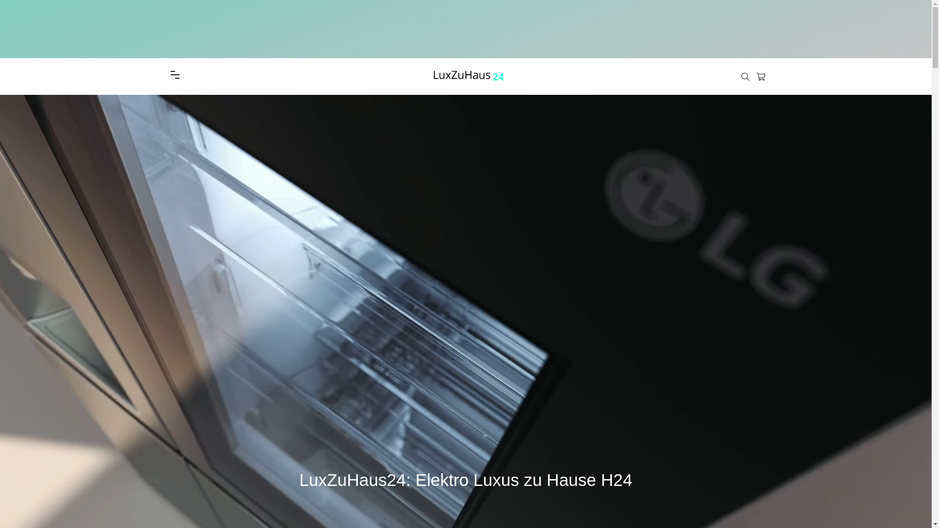 website screenshot of https://luxzuhaus24.com/