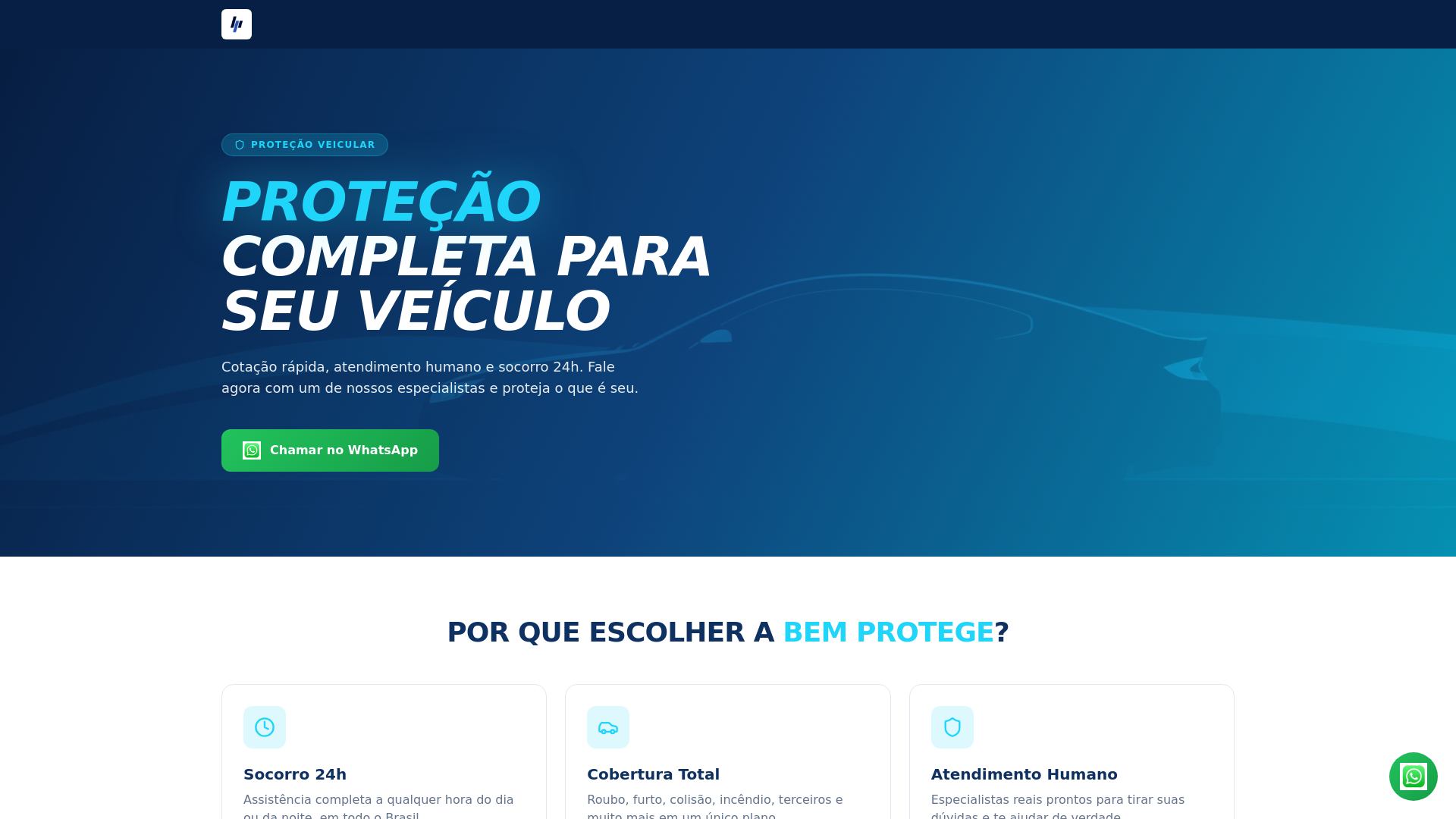 website screenshot of https://faciliteatendimento.online/