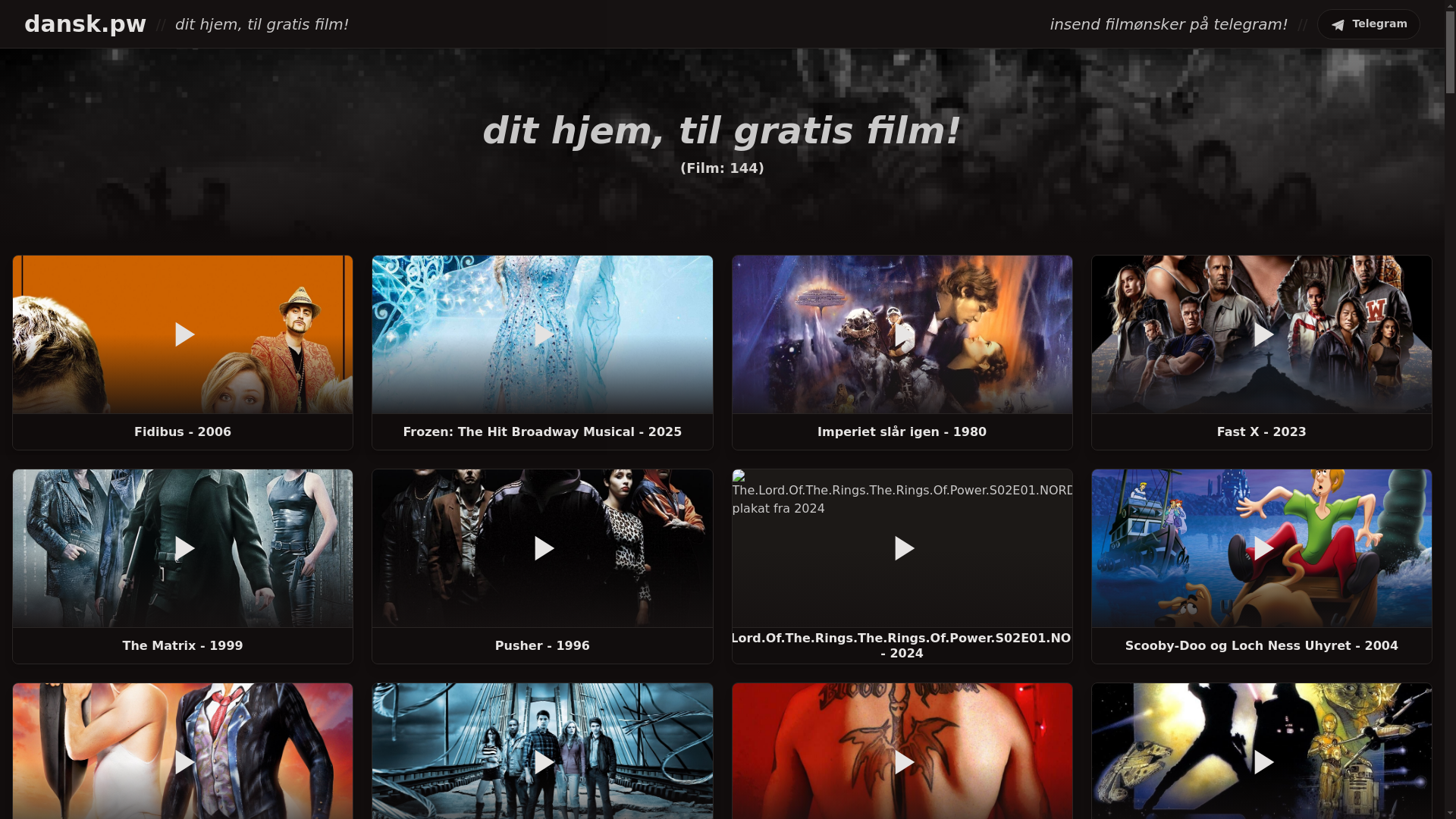 website screenshot of https://dansk.pages.dev/