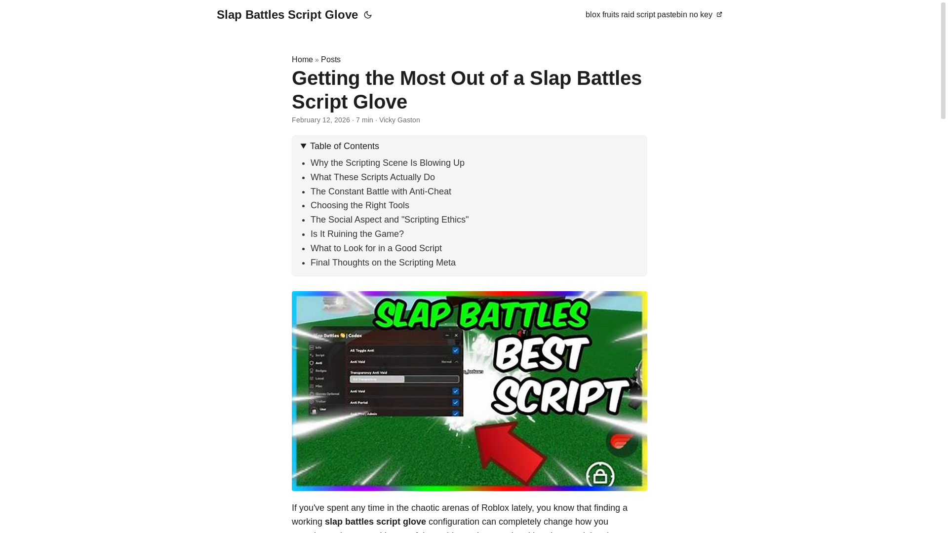 website screenshot of https://slap-battles-script-glove.pages.dev/