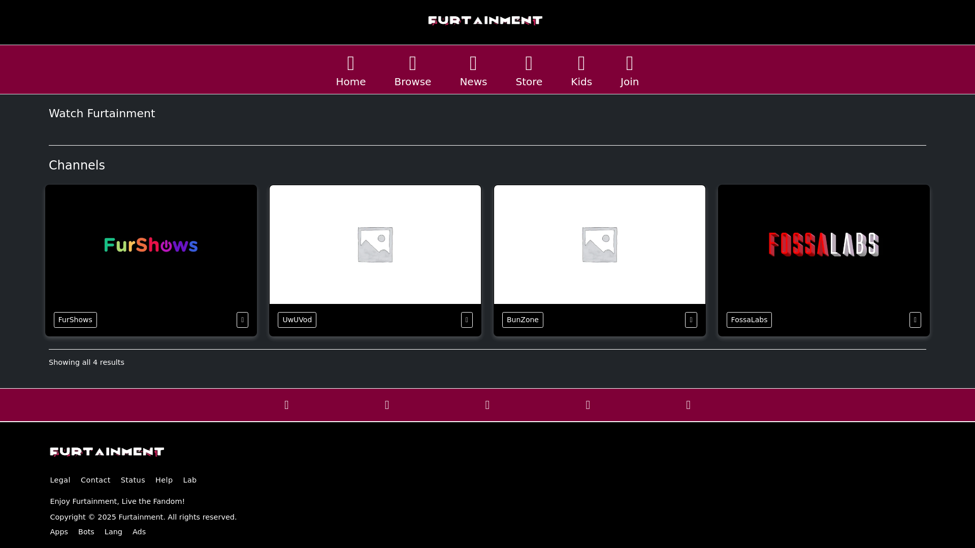 website screenshot of https://watch-furtainment-com-website.pages.dev/