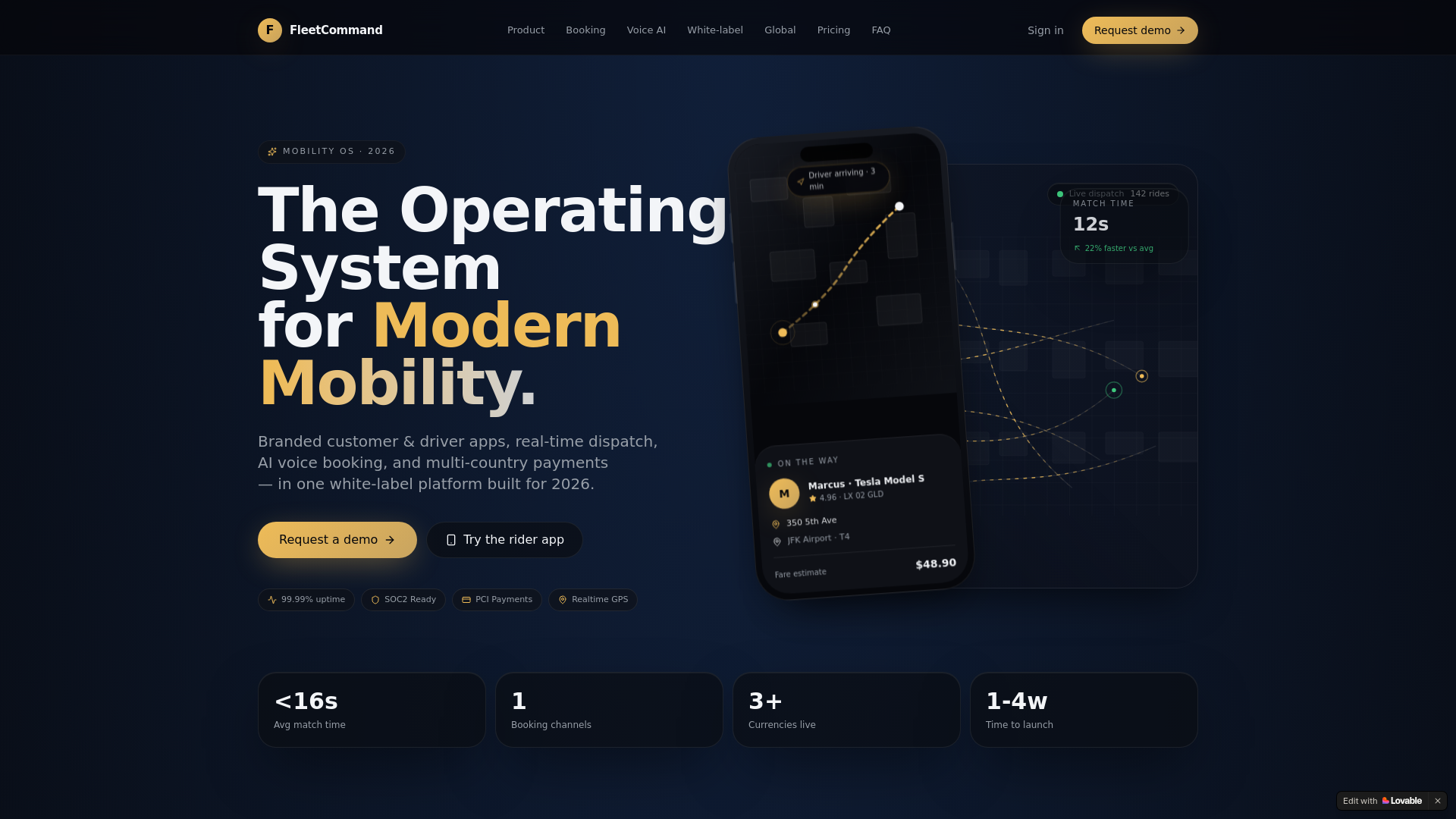 website screenshot of https://fleetflowmobile.com/