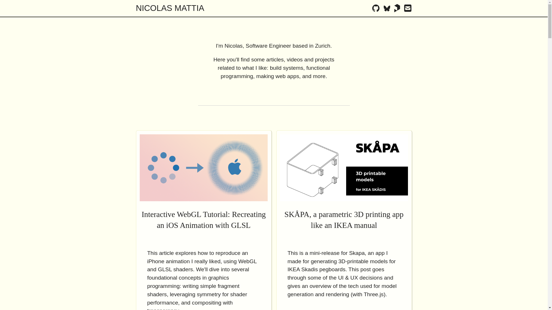 website screenshot of https://nmattia-com.pages.dev/