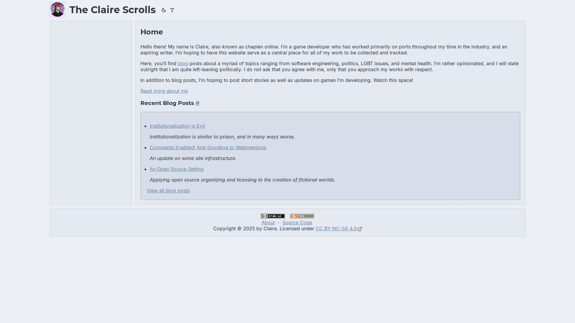 website screenshot of https://chapien.pages.dev/