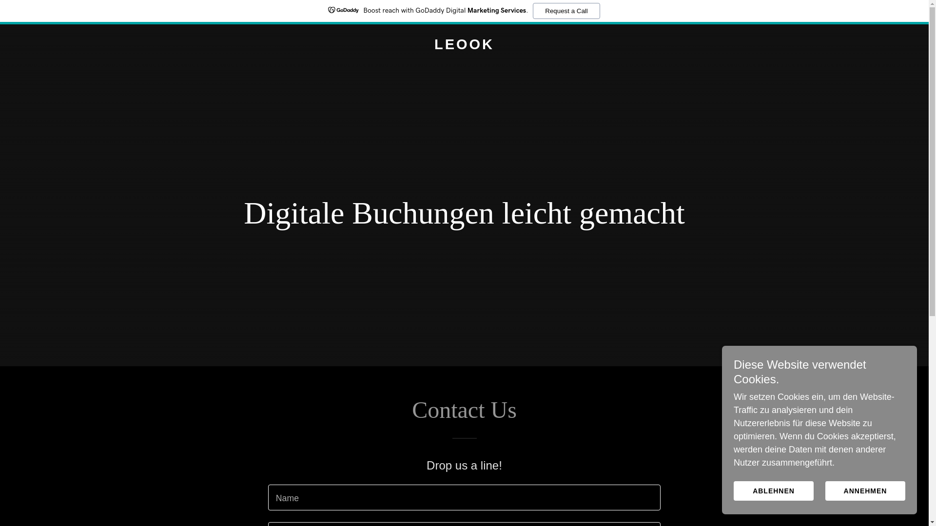 website screenshot of https://leook.org/