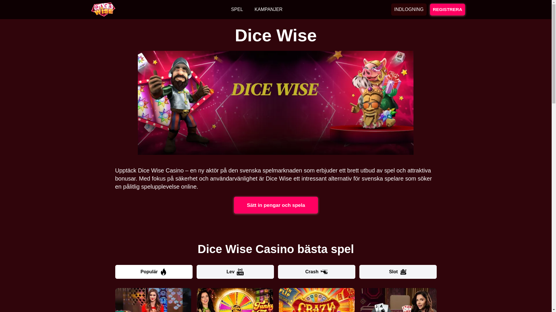 website screenshot of https://dicewisecasino-se-6940.pages.dev/