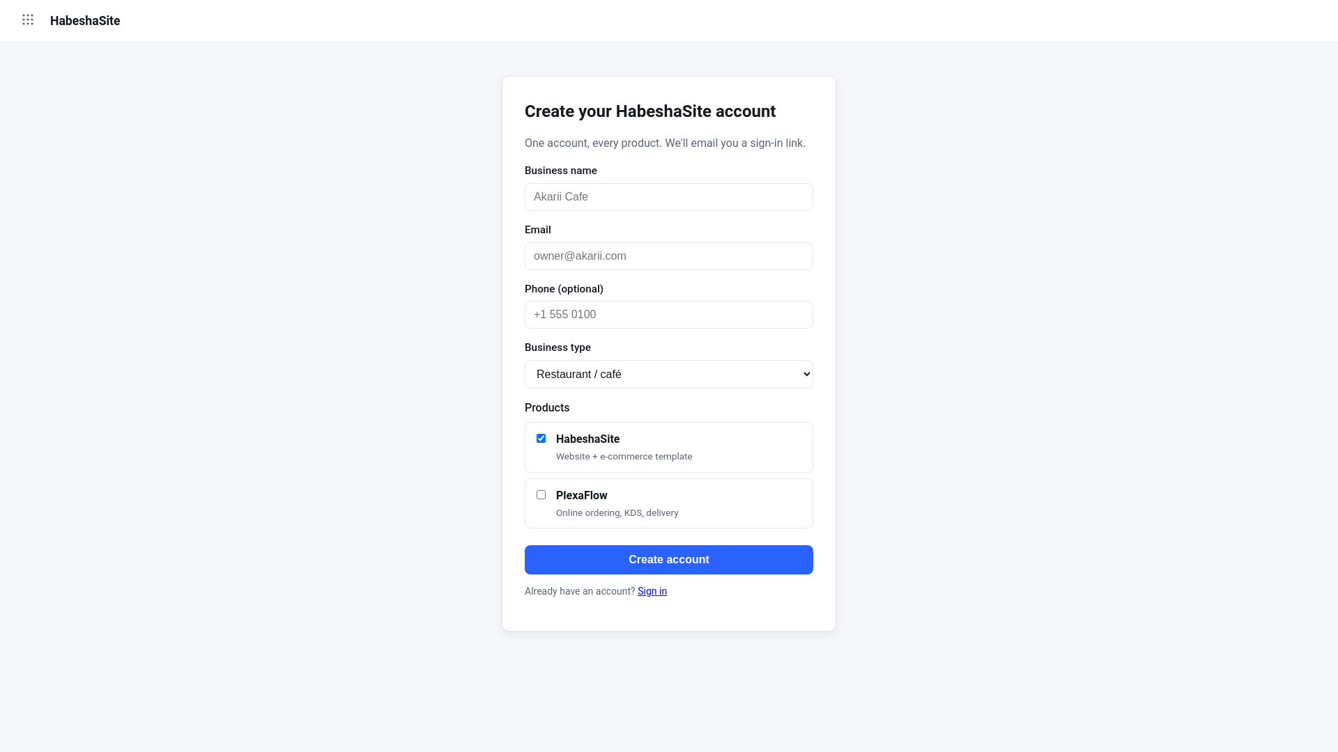 website screenshot of https://merchant-identity-ui.pages.dev/