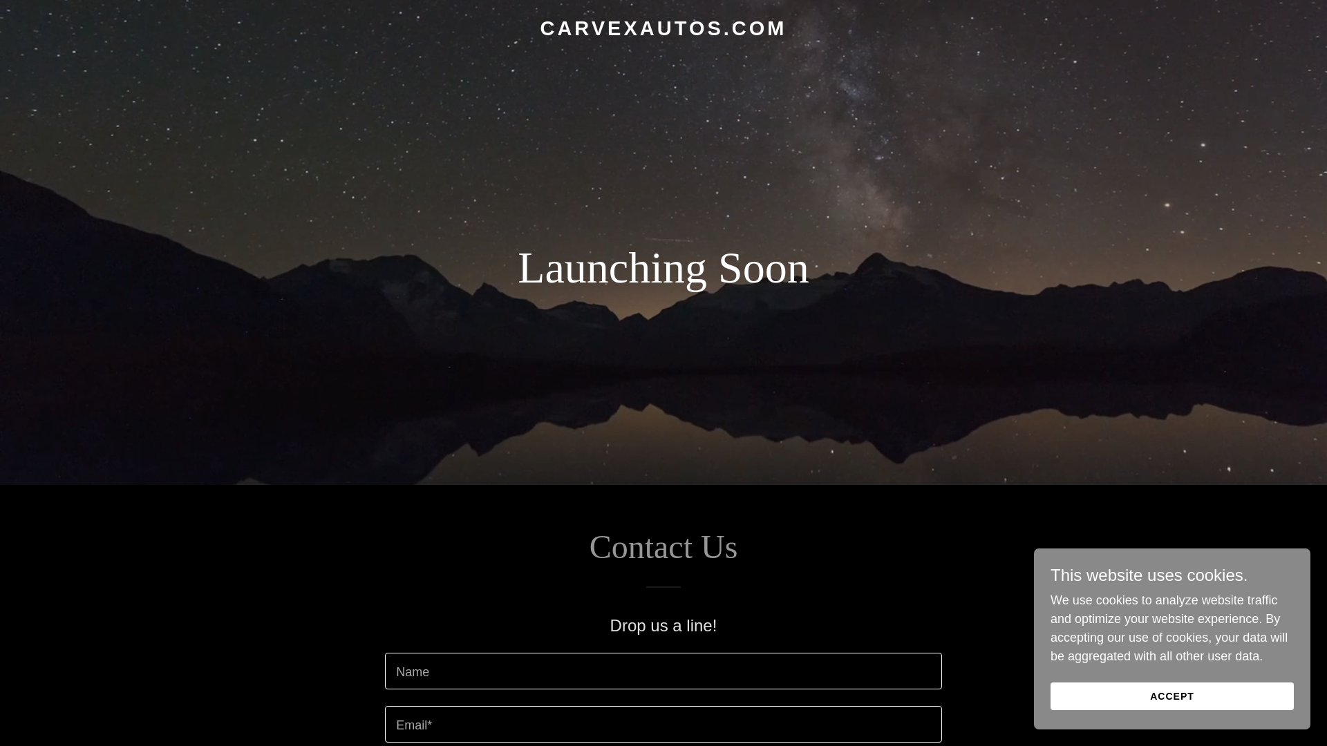 website screenshot of https://carvexautos.com/
