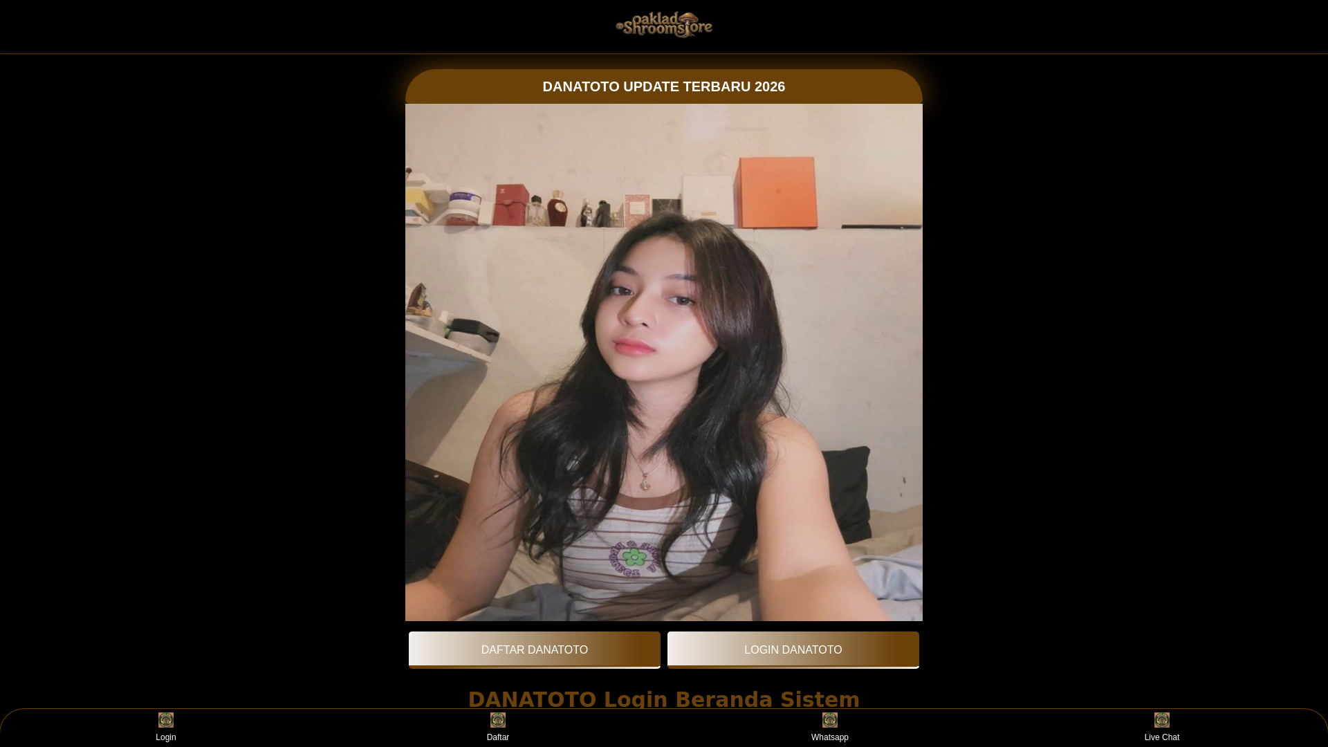 website screenshot of https://amp-asli-danatoto.pages.dev/