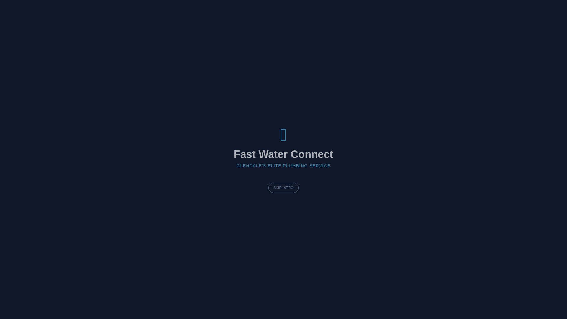 website screenshot of https://fastwaterconnect.com/