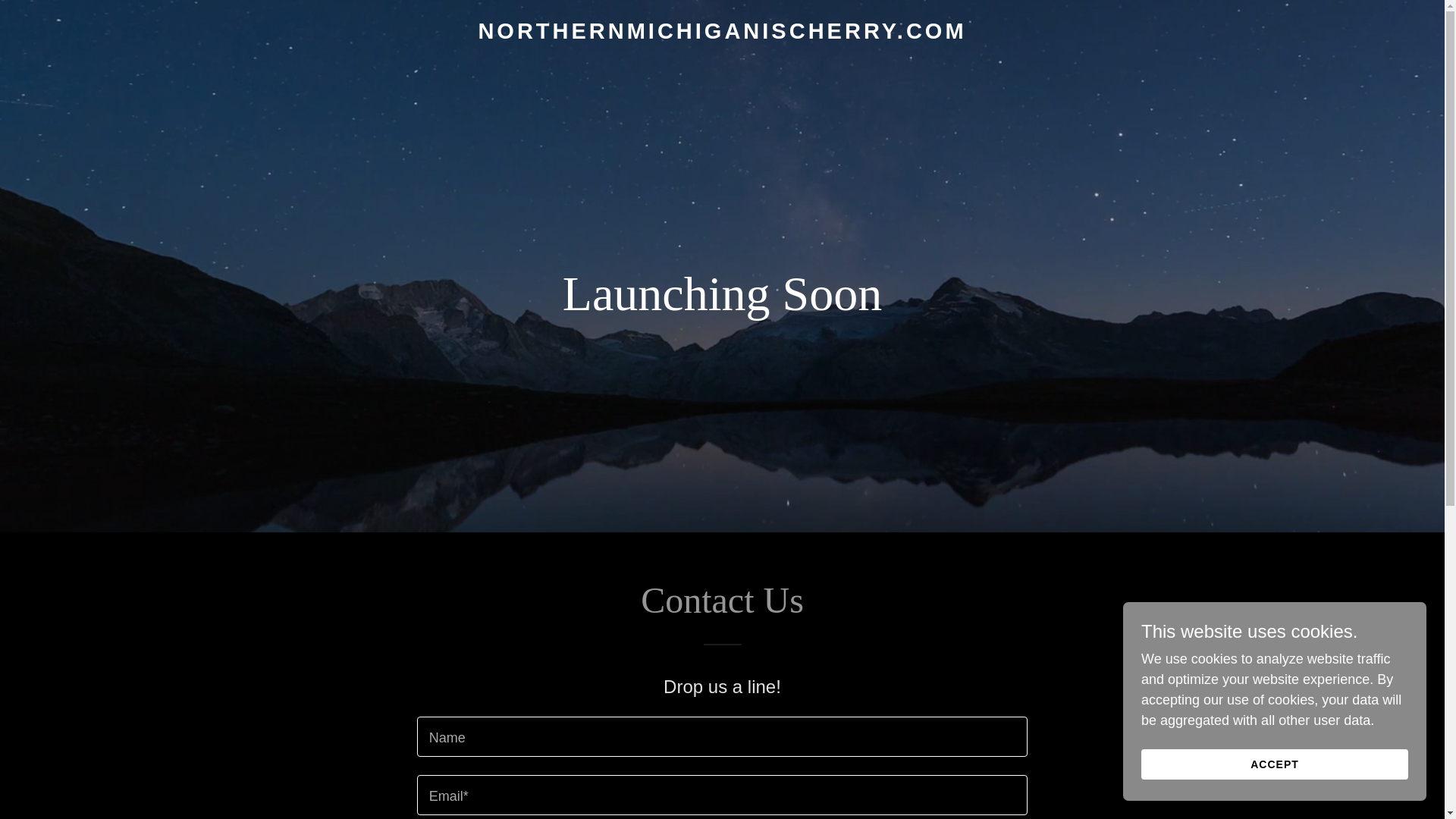 website screenshot of https://northernmichiganischerry.com/