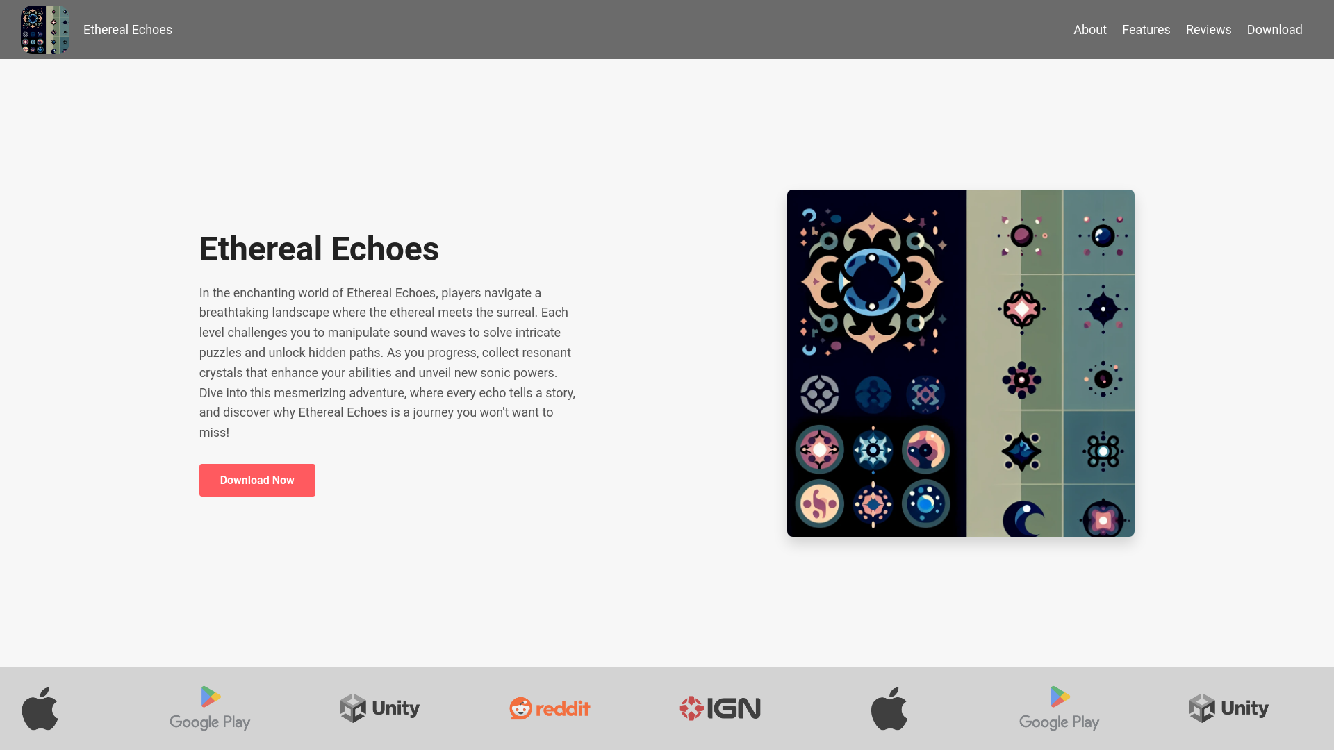 website screenshot of https://goldendakota-games.xyz
