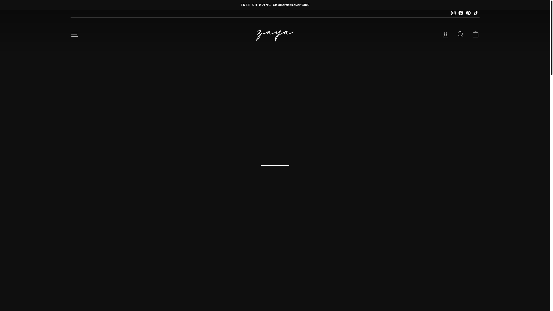 website screenshot of https://shopzaya.nl/