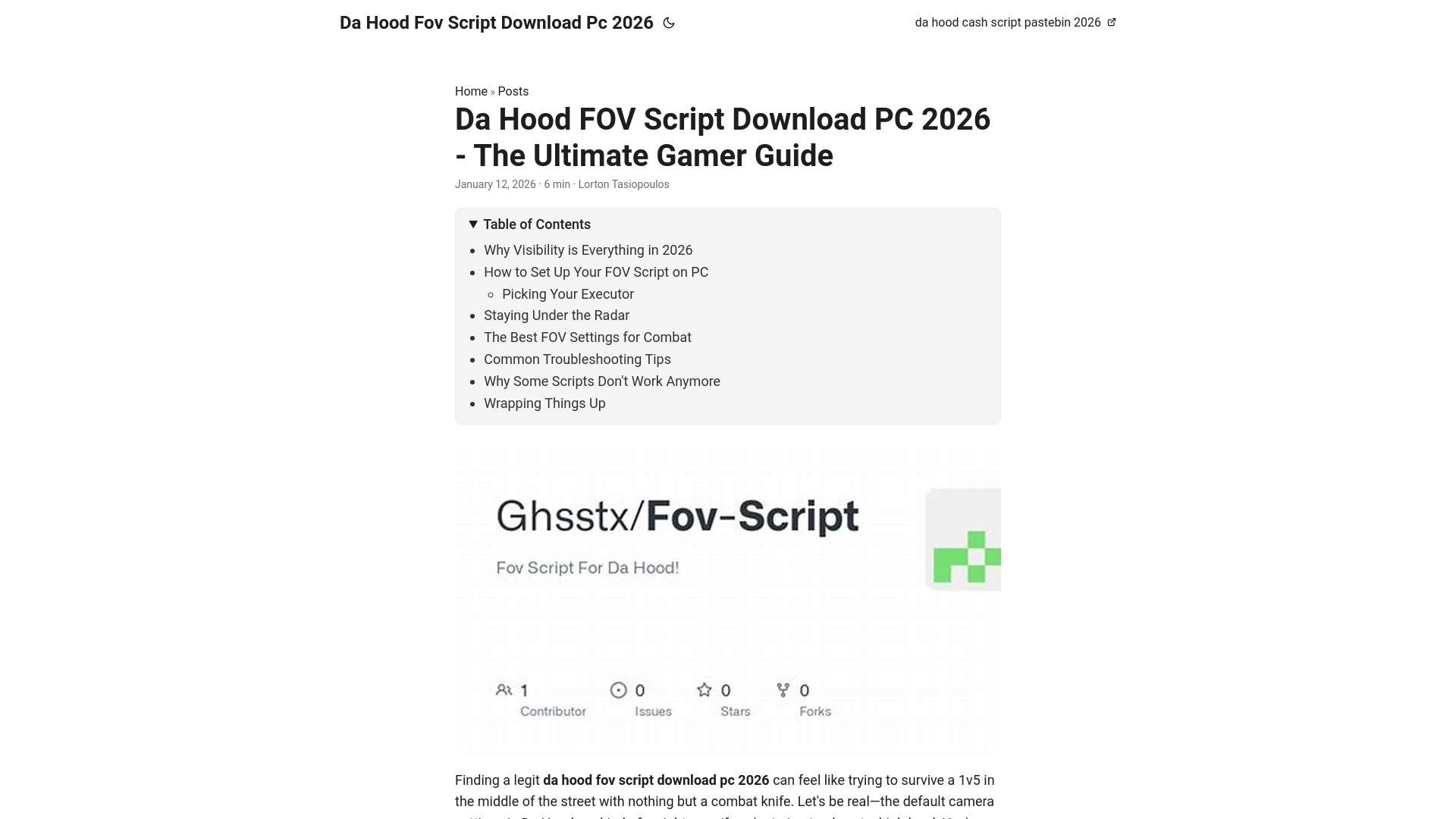 website screenshot of https://dahoodfovscriptdownloadpc2026.pages.dev/