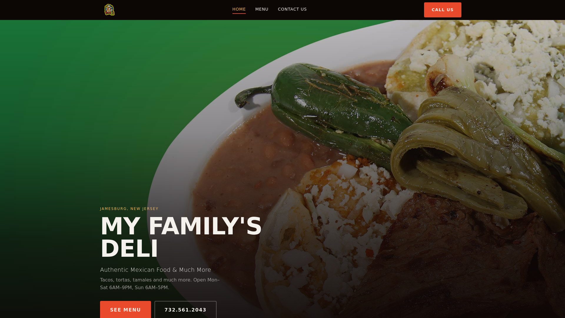 website screenshot of https://myfamilysdeli-com.pages.dev/