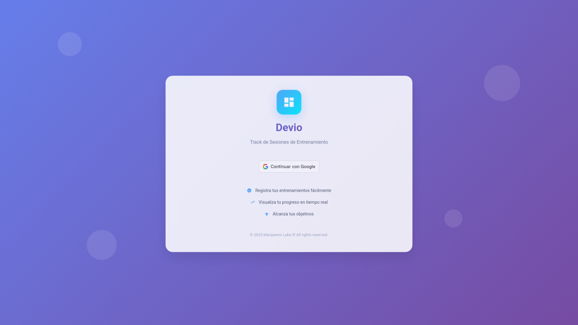 website screenshot of https://deviotracker.com/