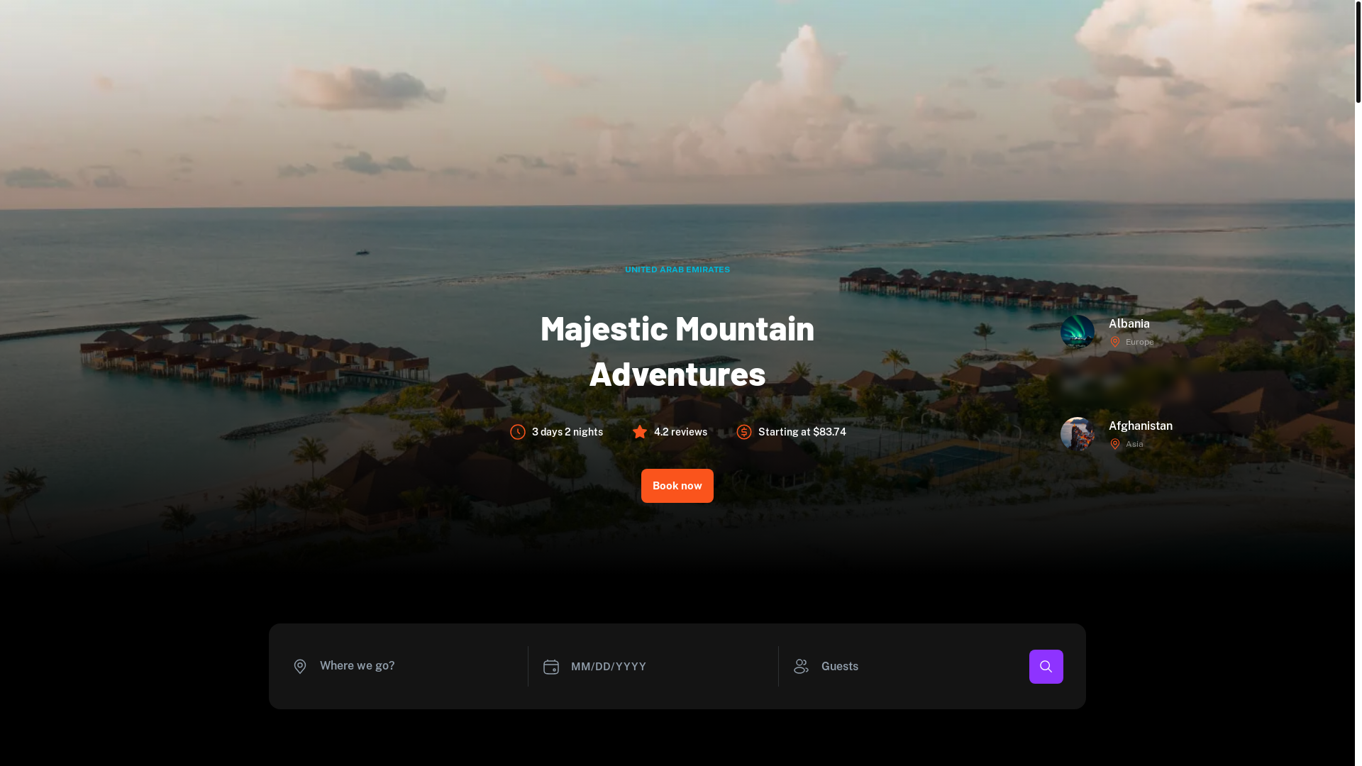 website screenshot of https://fashionistas.one/