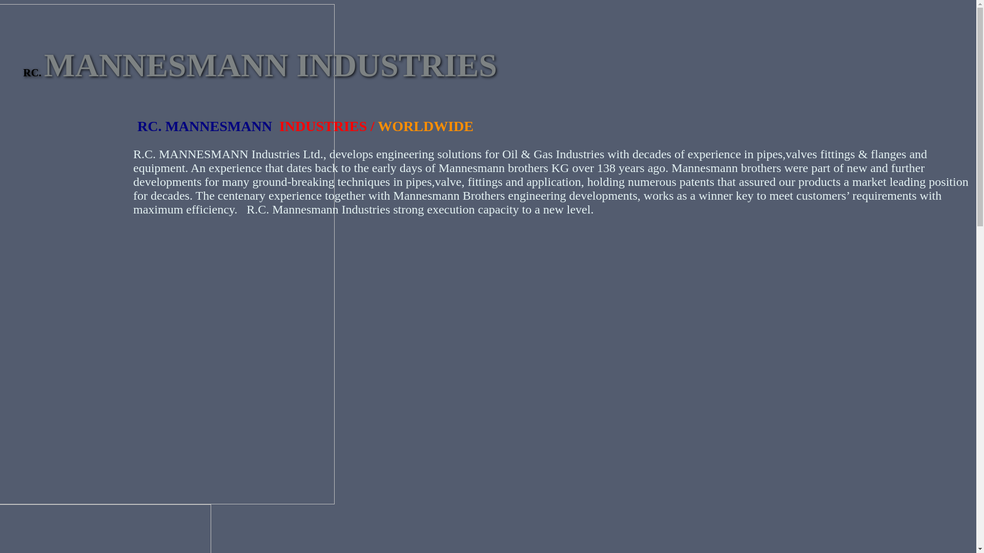 website screenshot of https://rc-mannesmann.tr/