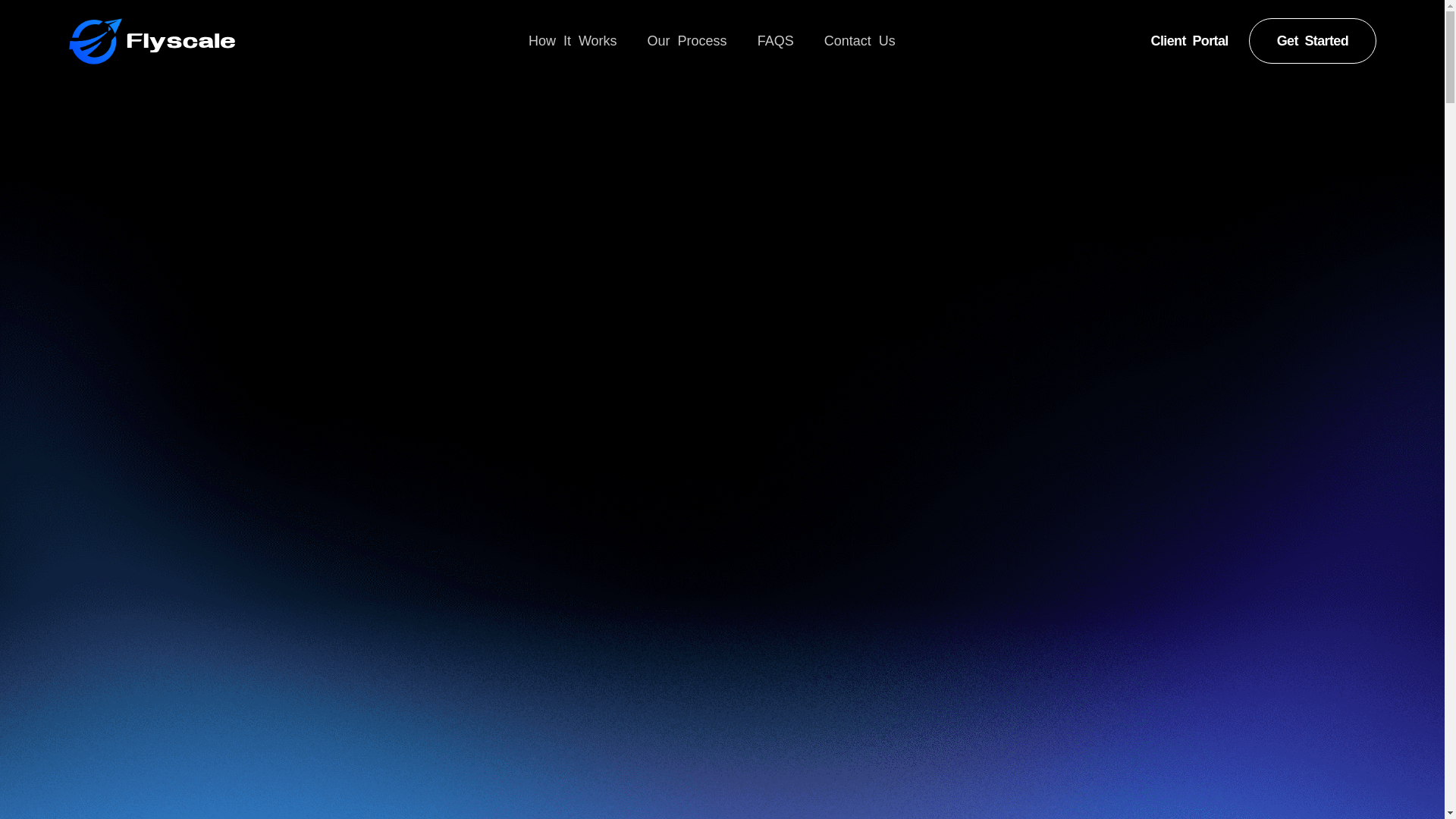 website screenshot of https://flyscalepipelinekit.com/