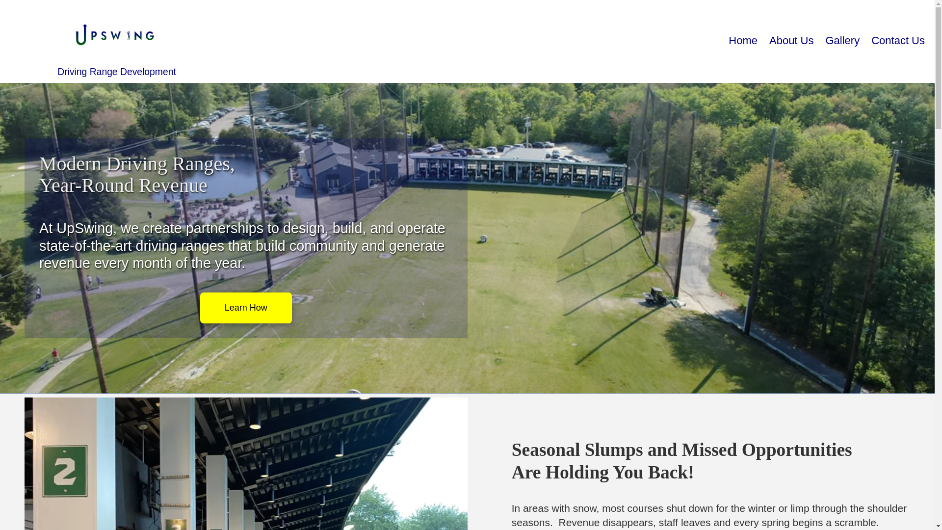website screenshot of https://upswingranges.com/