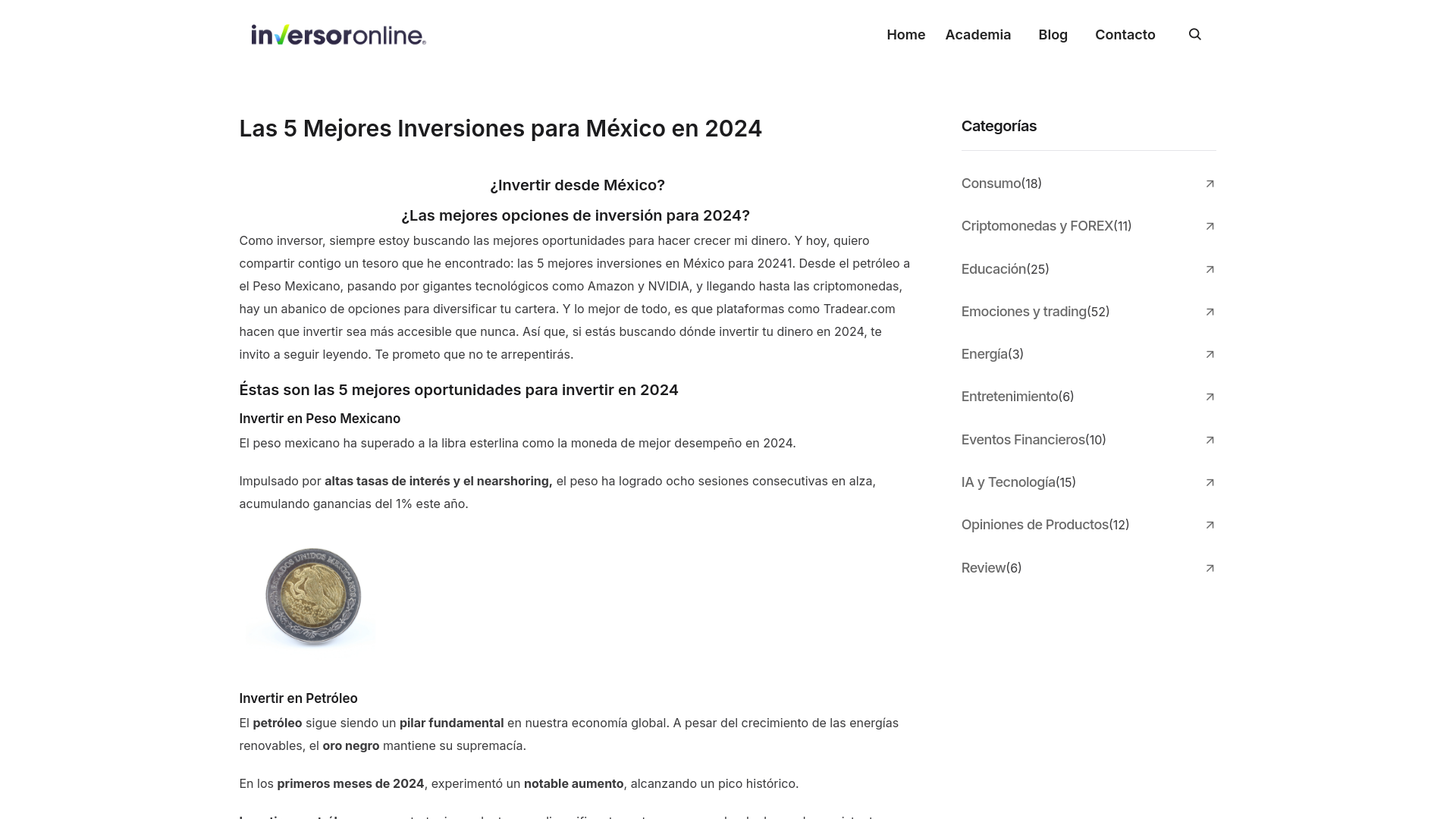 website screenshot of https://vozdemxmx.com/