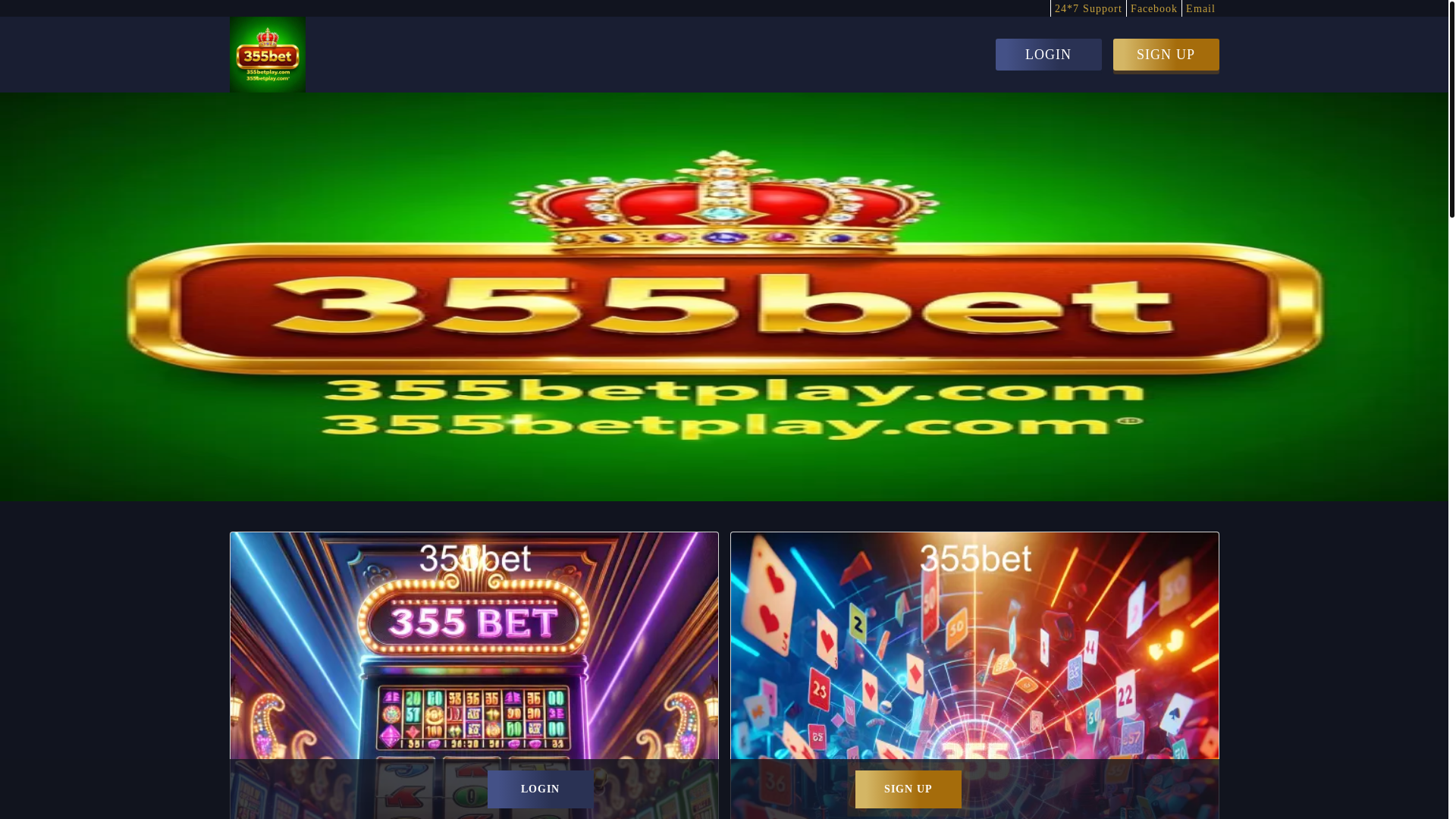 website screenshot of https://355betplay.com/