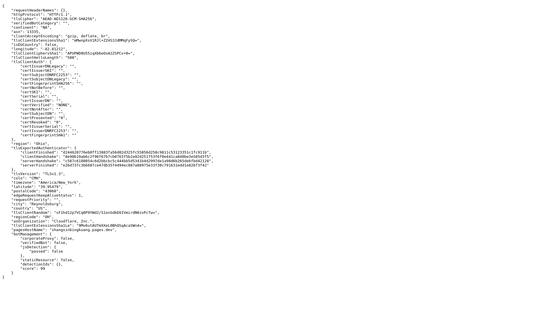 website screenshot of https://shangxinbingkuang.pages.dev/