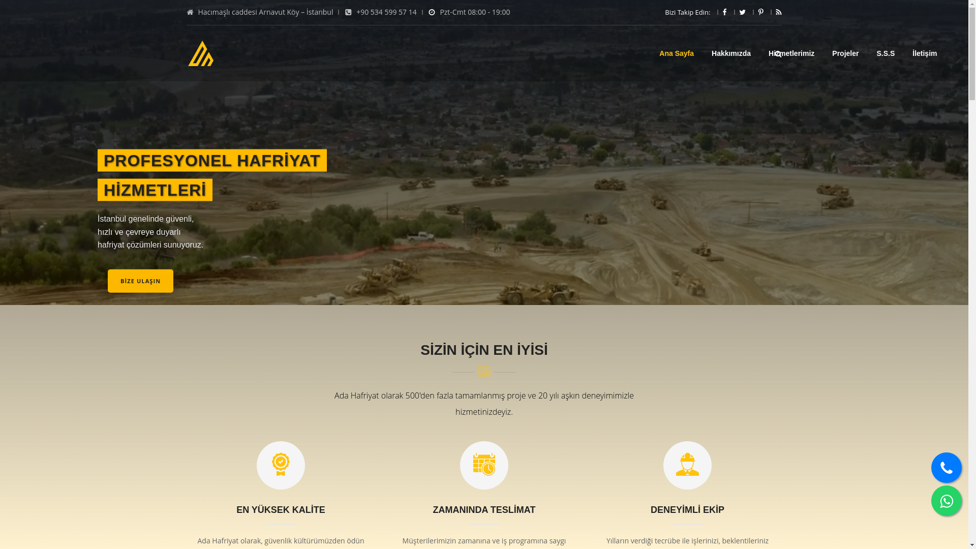 website screenshot of https://adahafriyat.pages.dev/