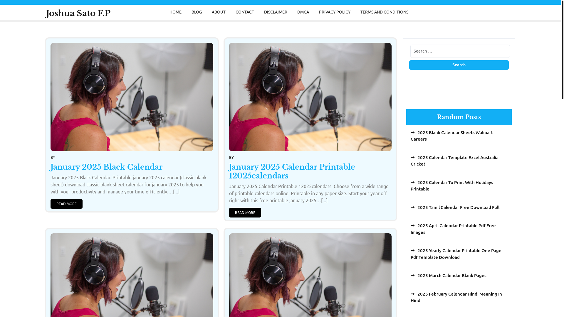 website screenshot of https://joshuasatofp.pages.dev/